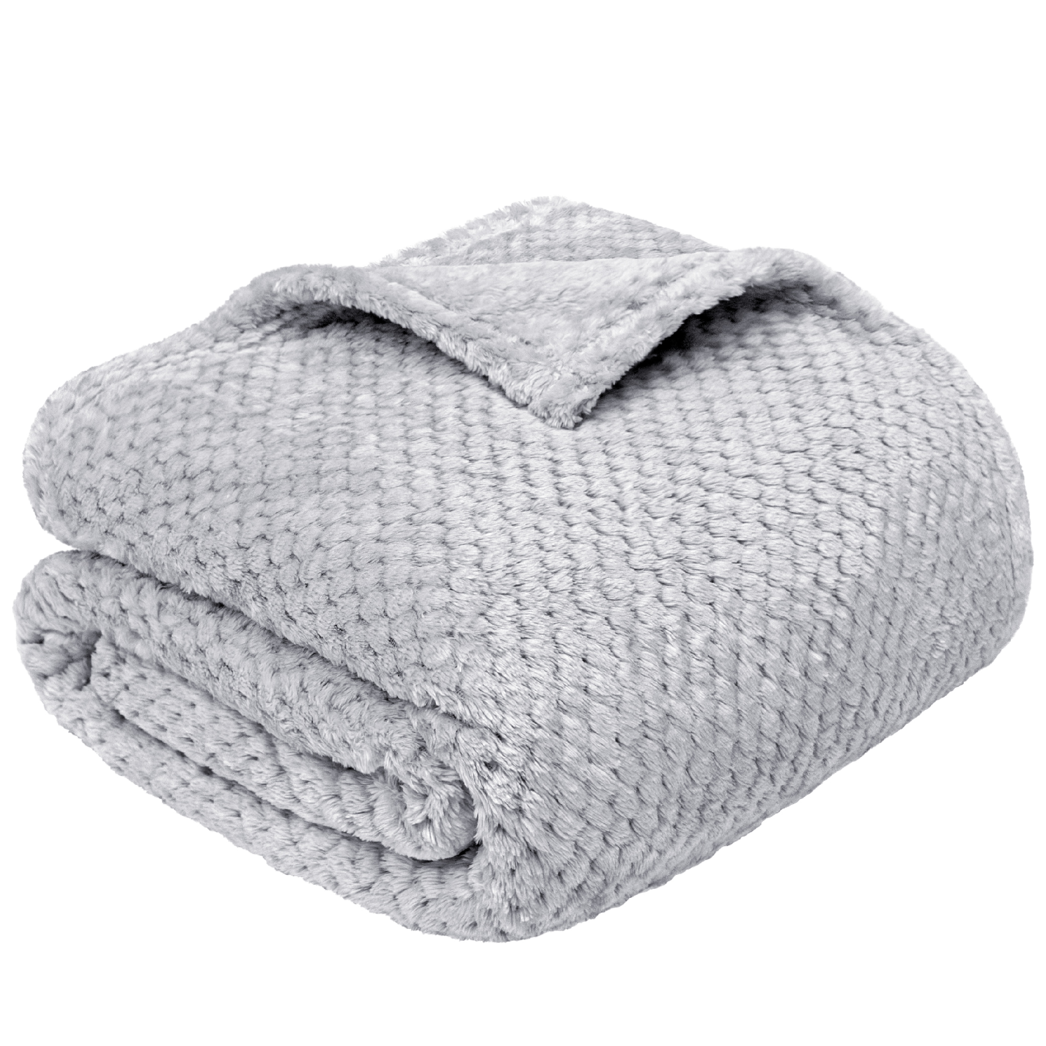 Throw Blanket for Sofa Couch Bed Lightweight Microfiber Polyester Waffle Pattern - Picture 91 of 190