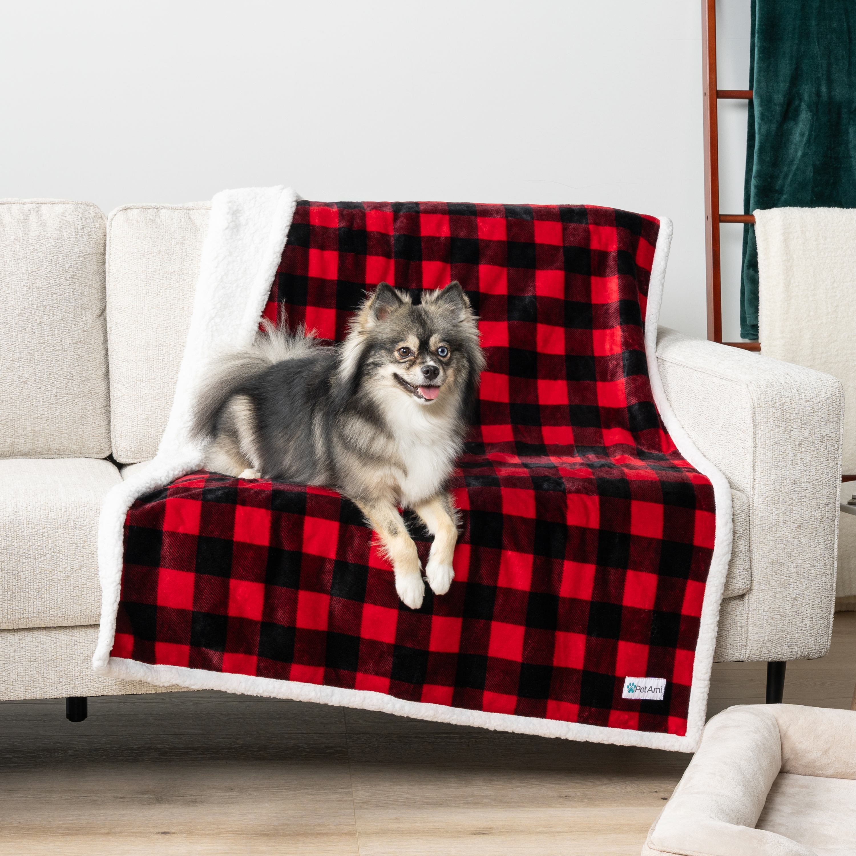 WASSERDICHTE Hundedecke für Haustierbett Couch Möbel Welpe Katze Sherpa Fleece weich - Bild 52 von 146
