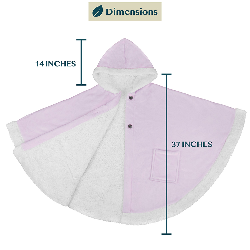 Manta portátil con capucha Angel Wrap para mujer acogedora poncho envolvente capucha tiro para adulto - Imagen 101 de 184