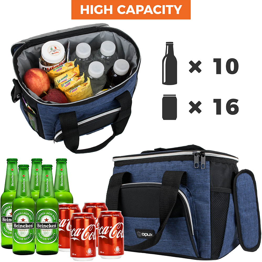 Insulated Lunch Bag for Men Women Large Leakproof Lunch Tote Cooler Work Picnic - Picture 34 of 47