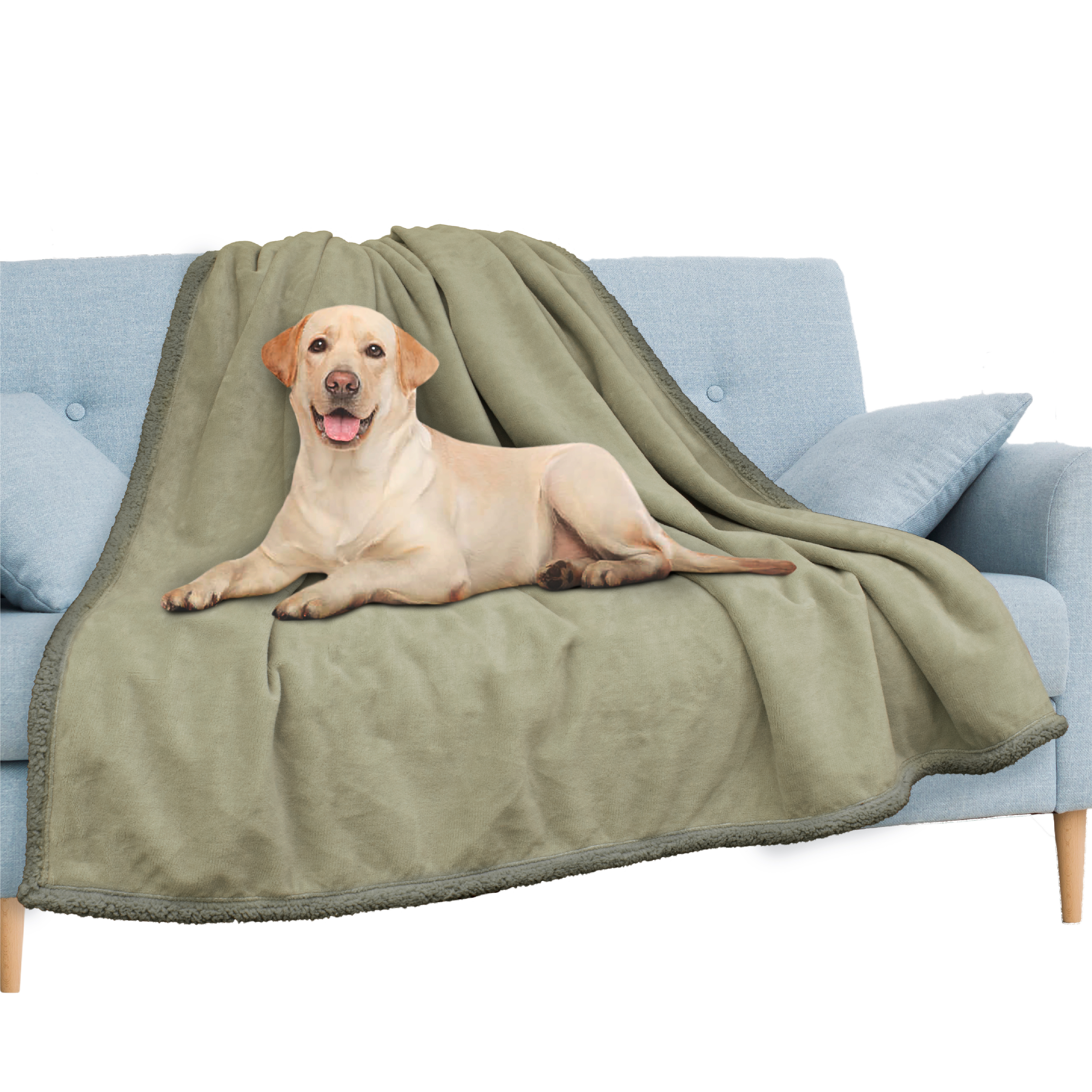 Wasserdichte Decke für Couch Schlafsofa Schonbezug Wasserabweisend Großer Hund - Bild 57 von 63