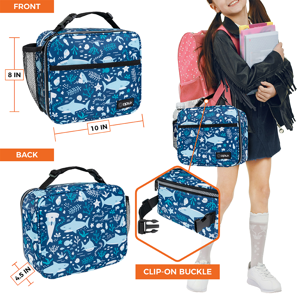 Insulated Lunch Bag Small Lunch Box For Work Office School Men Women Kids Bento - Picture 100 of 115