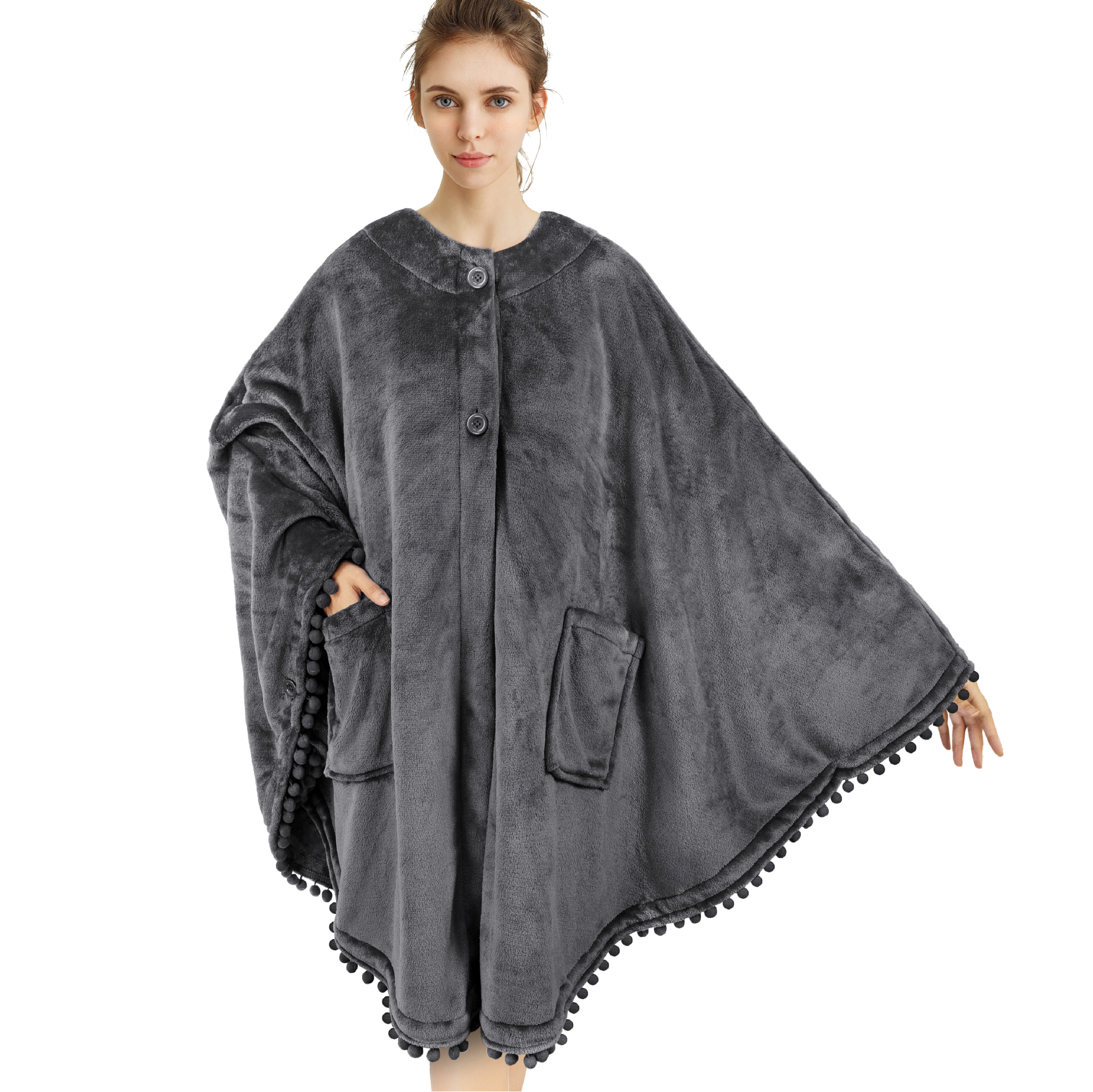 Shaf Wrap Poncho Capes Silky For Las Mujeres Formales 