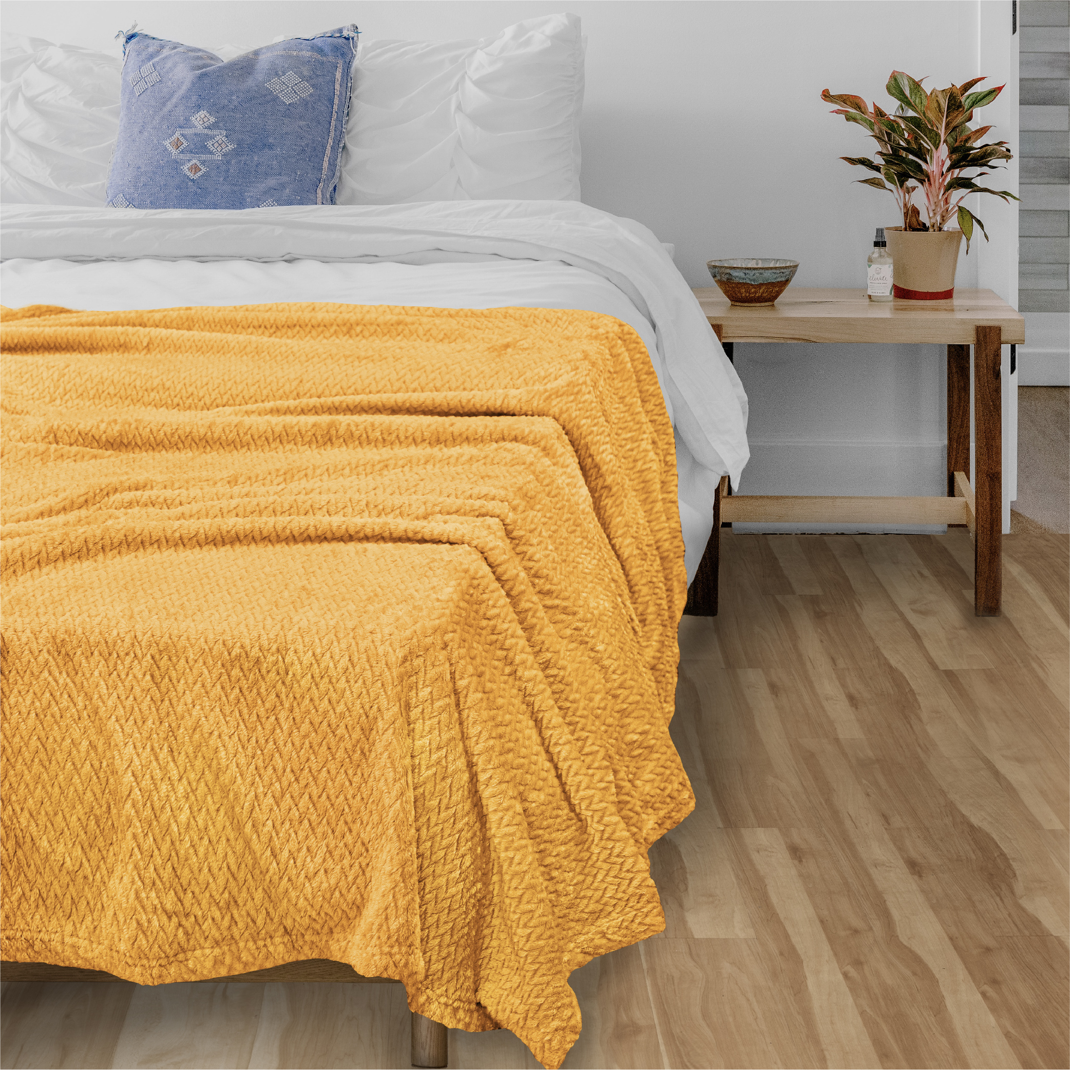 Super Soft Fleece Throw Blanket for Couch Sofa Bed Chair Lightweight Microfiber - Picture 69 of 139