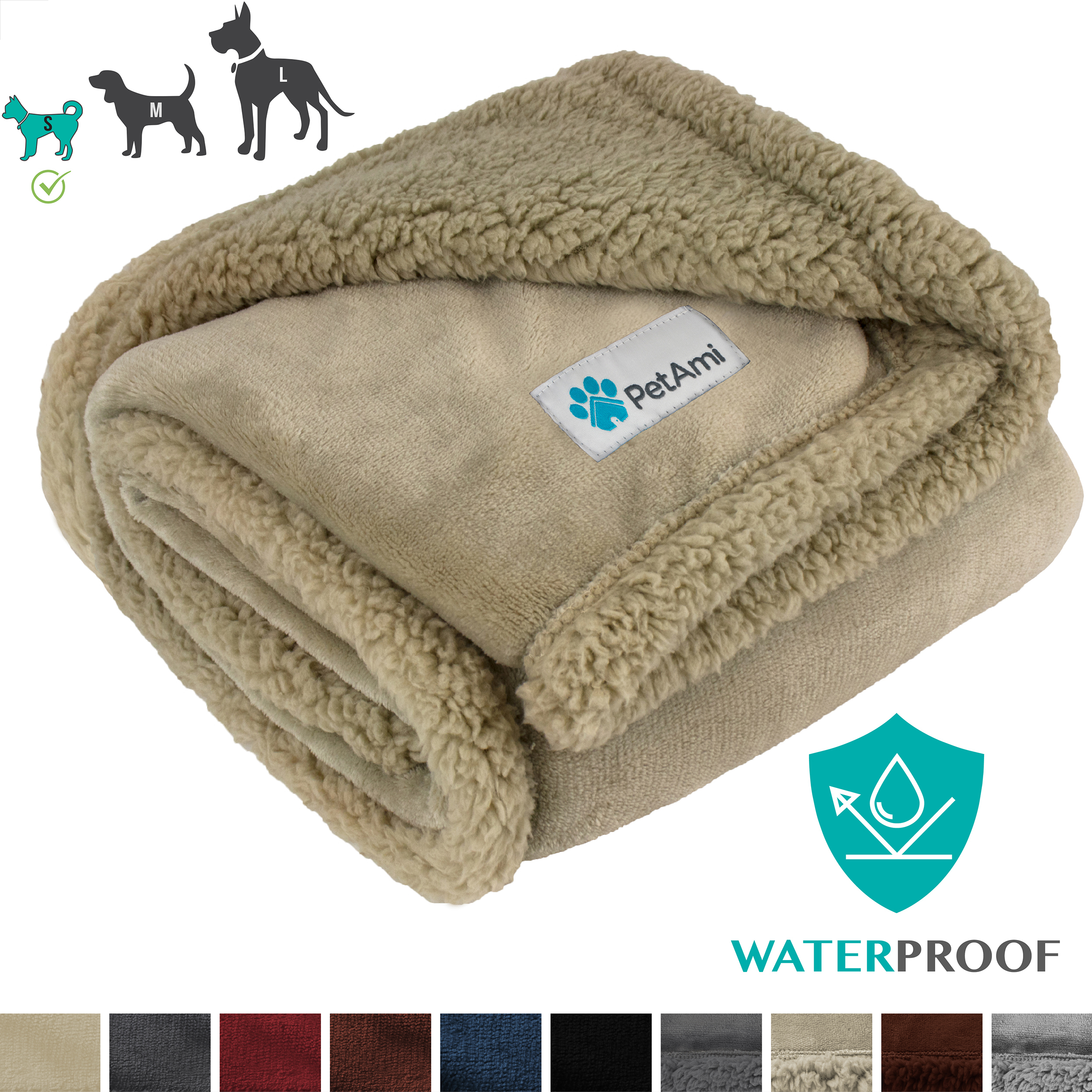 IMPERMEABLE Manta Perro Mascota Tiro para Sofá Proteger Muebles S M L Perro Gato Cachorro - Imagen 145 de 180