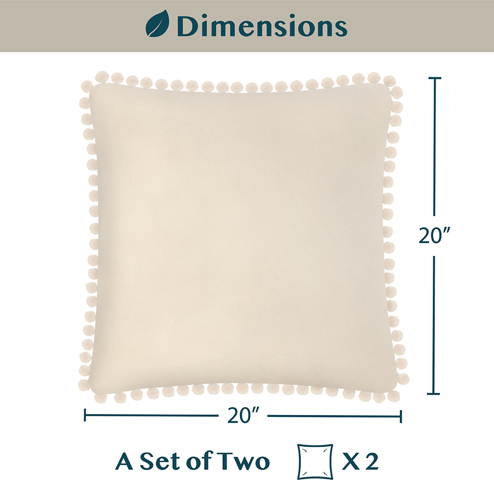 Juego de 2 fundas de almohada de terciopelo suave decoración de sofá - Imagen 46 de 122