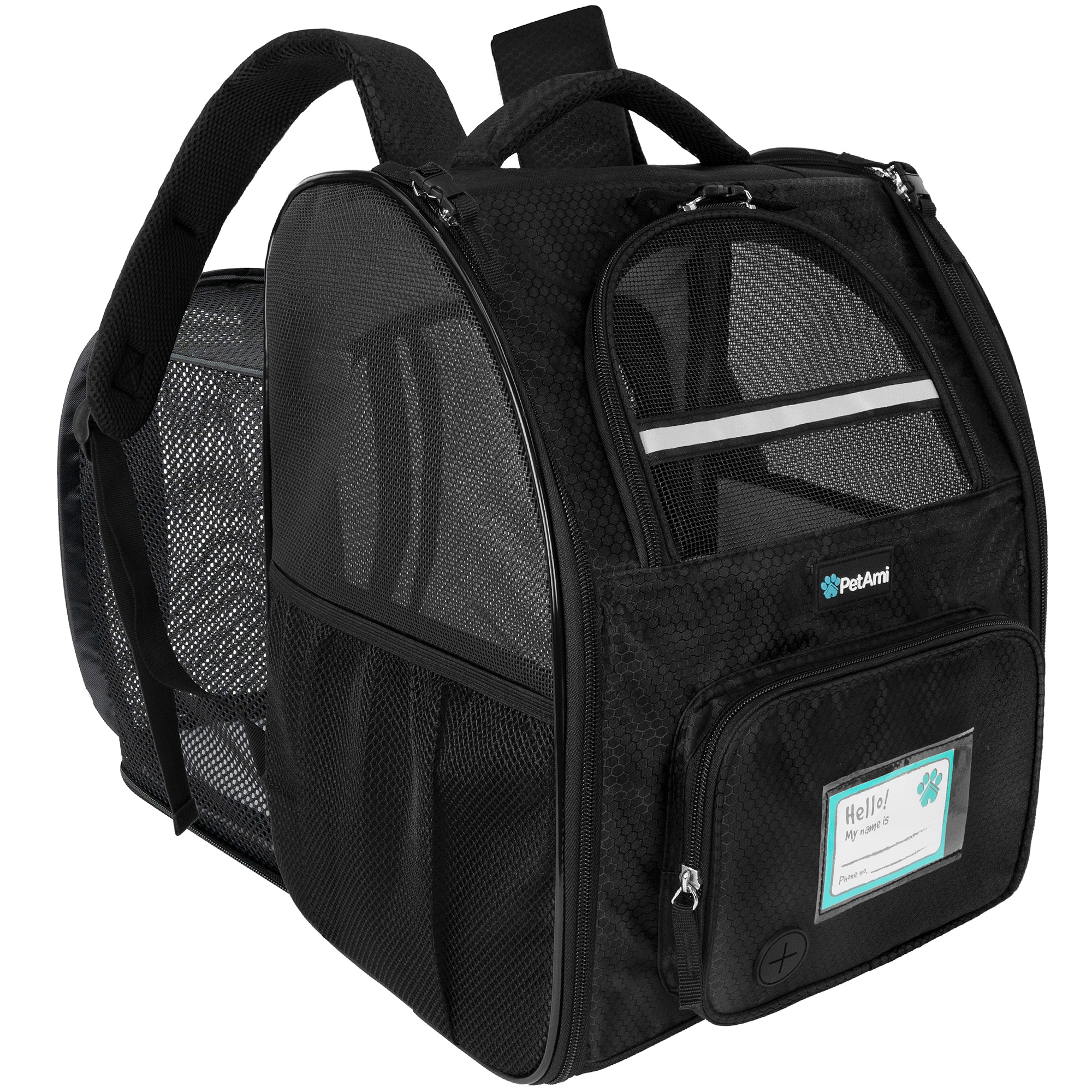 Pet Cat Dog Carrier Backpack Expandable Travel Bag Airline Approved Comfort  Mesh | eBay
