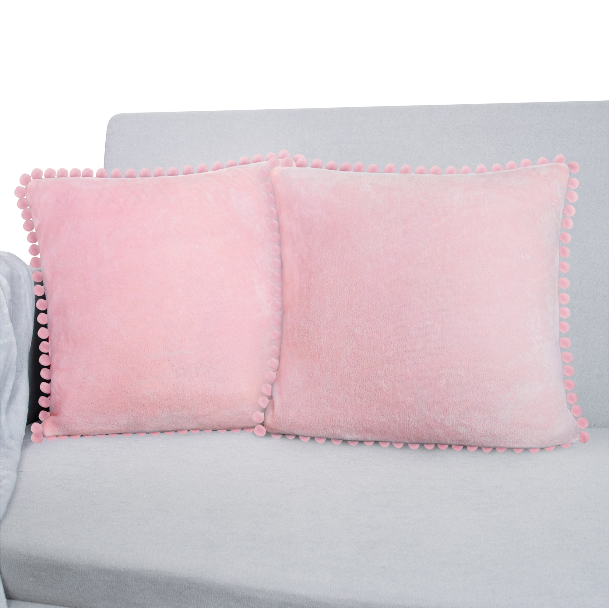 Juego de 2 fundas de almohada de terciopelo suave decoración de sofá - Imagen 71 de 122