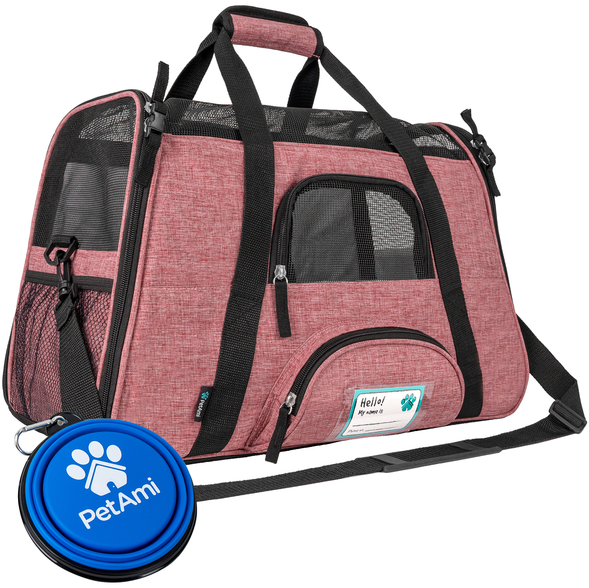 Pet Dog Cat Carrier Bag Soft Sided Comfort Travel Tote Case Airline Approved US - Picture 129 of 165