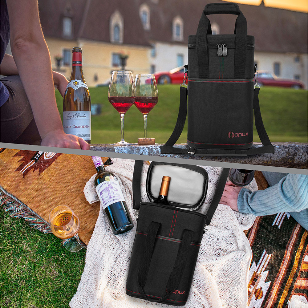 Insulated Bottle Cool Carrier Bag Drink Wine Cooler Picnic KeepKool  New 