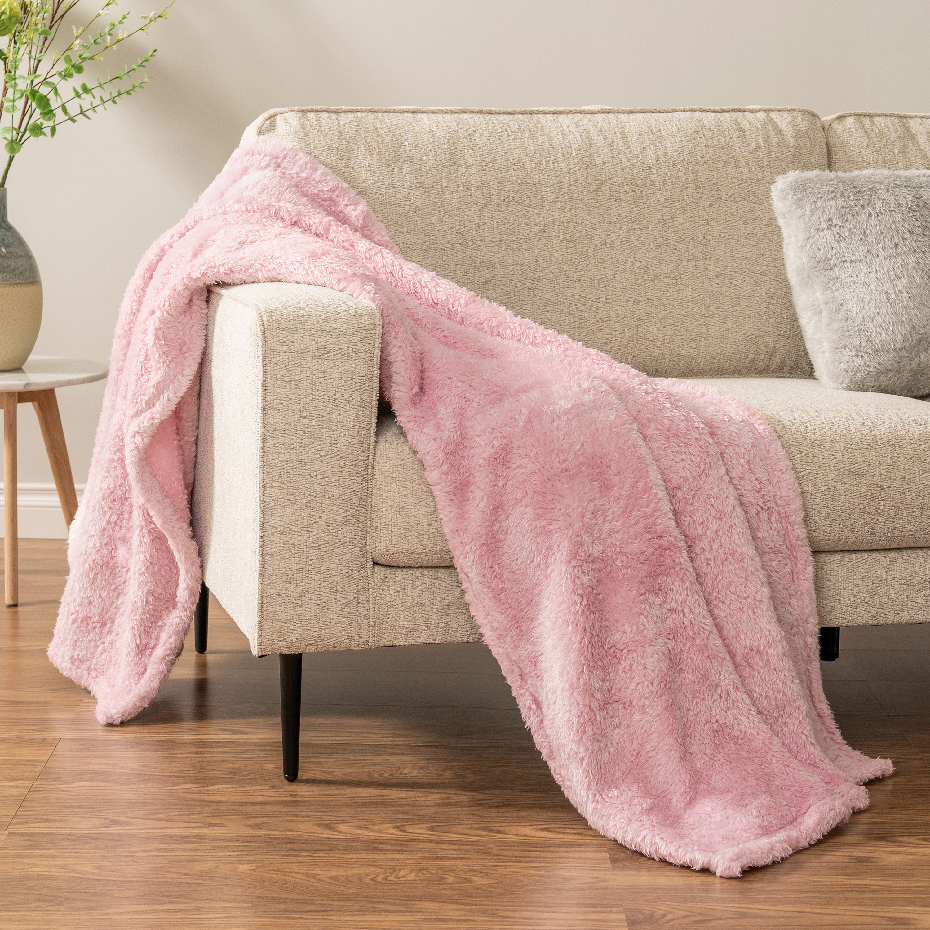 Super Soft Blanket Lightweight Sherpa Fleece Warm Fluffy Throws Couch Sofa Bed - Picture 105 of 169