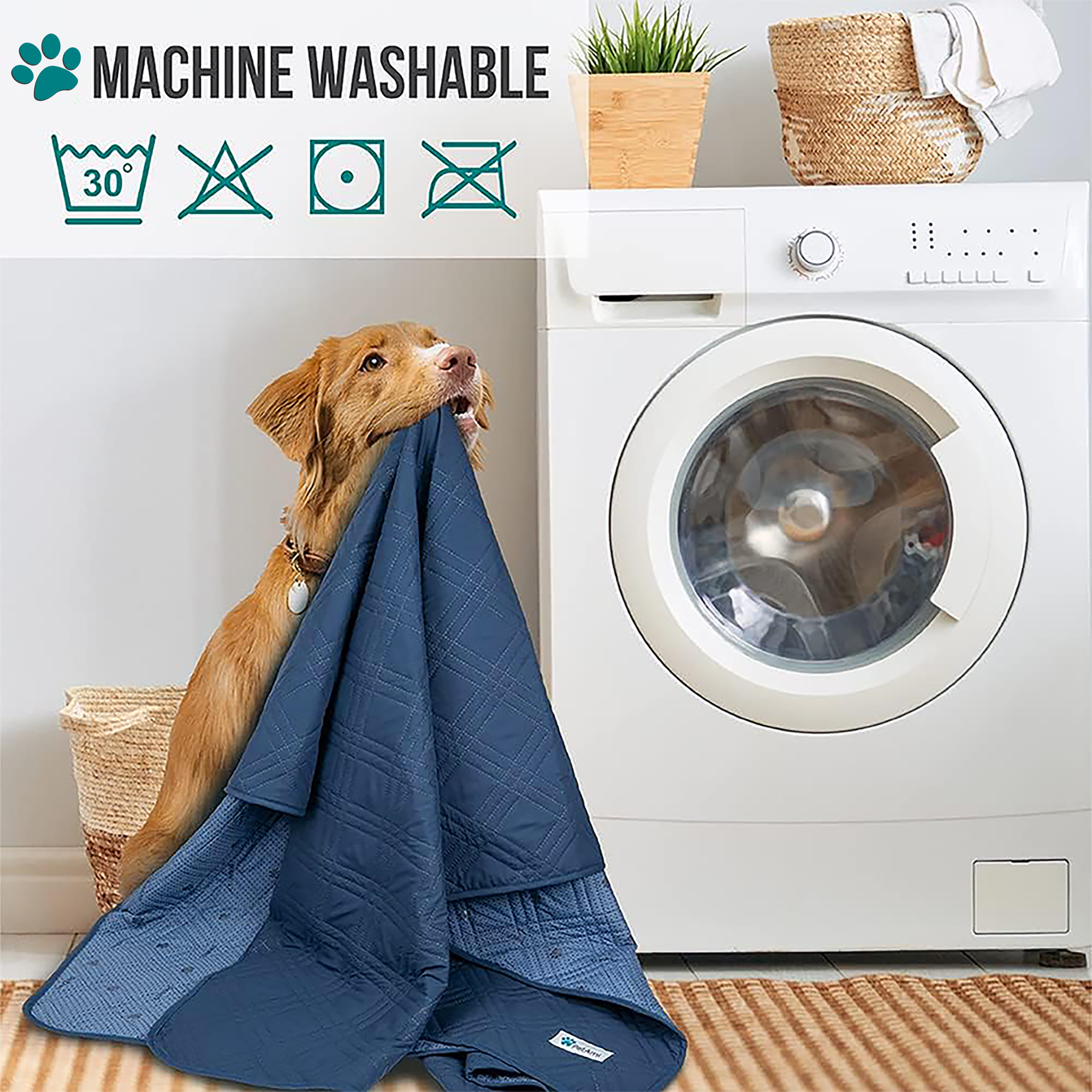 WATERPROOF Couch Cover for Dog Pet Furniture Cover for Sofa Bed Dog Blanket - Produktbild 6