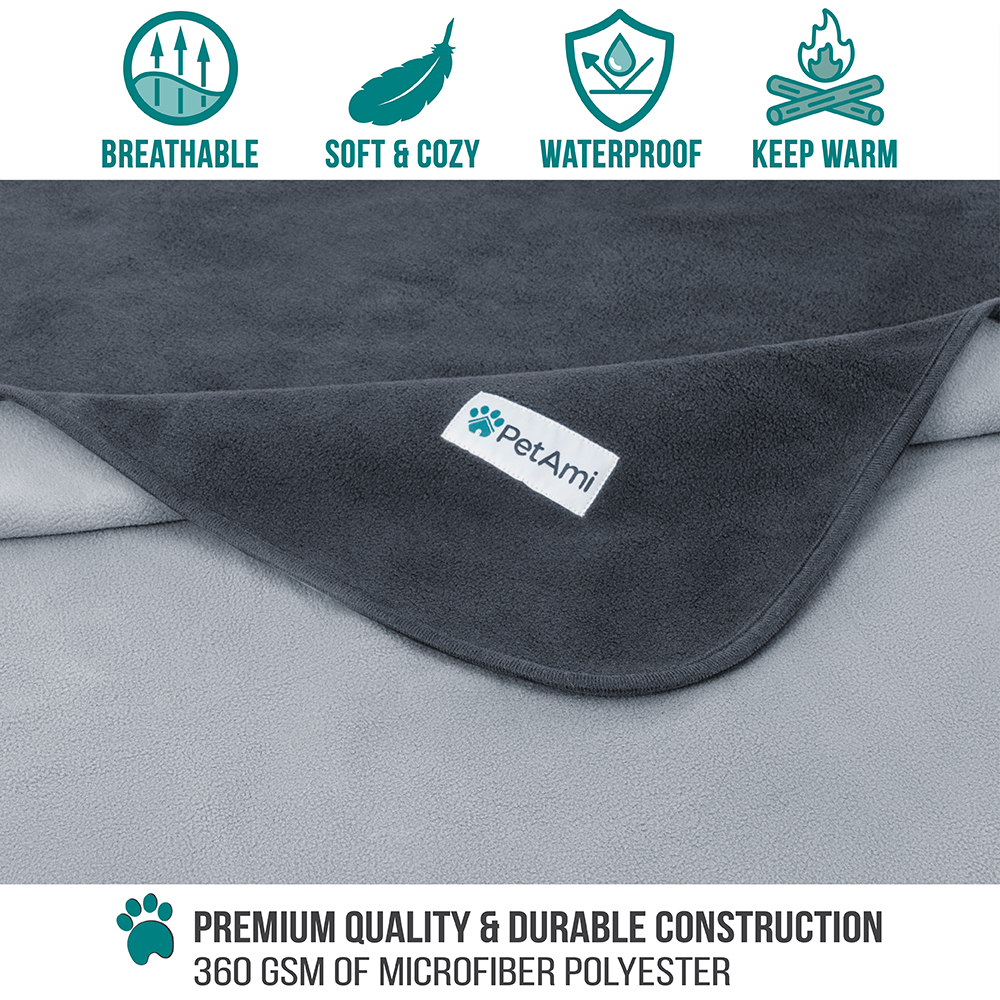 WATERPROOF Dog Blanket Pet Throw for Couch Protect Furniture S M L Dog Cat Puppy - Picture 13 of 45