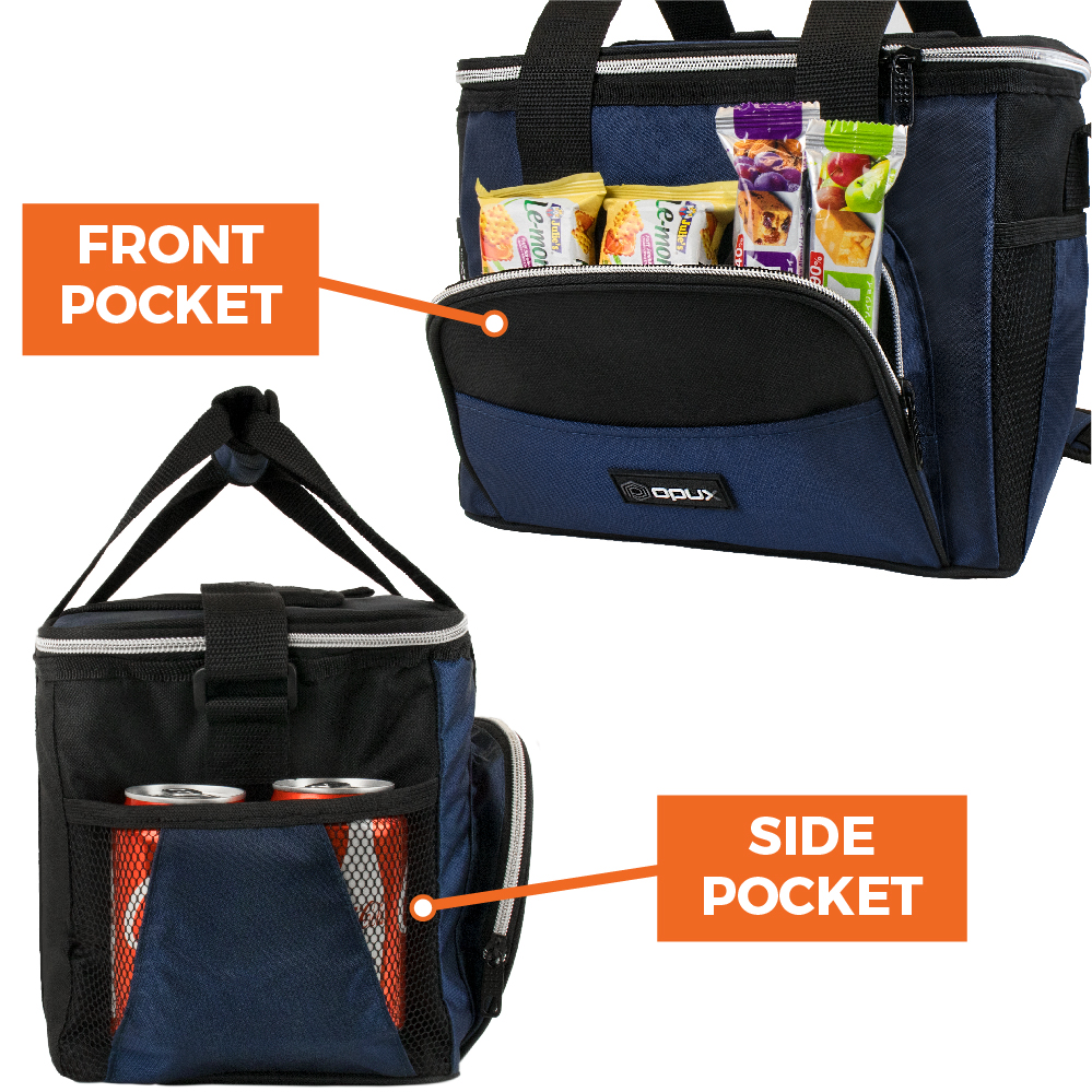 Insulated Lunch Bag for Men Women Large Leakproof Lunch Tote Cooler Work Picnic - Picture 45 of 47