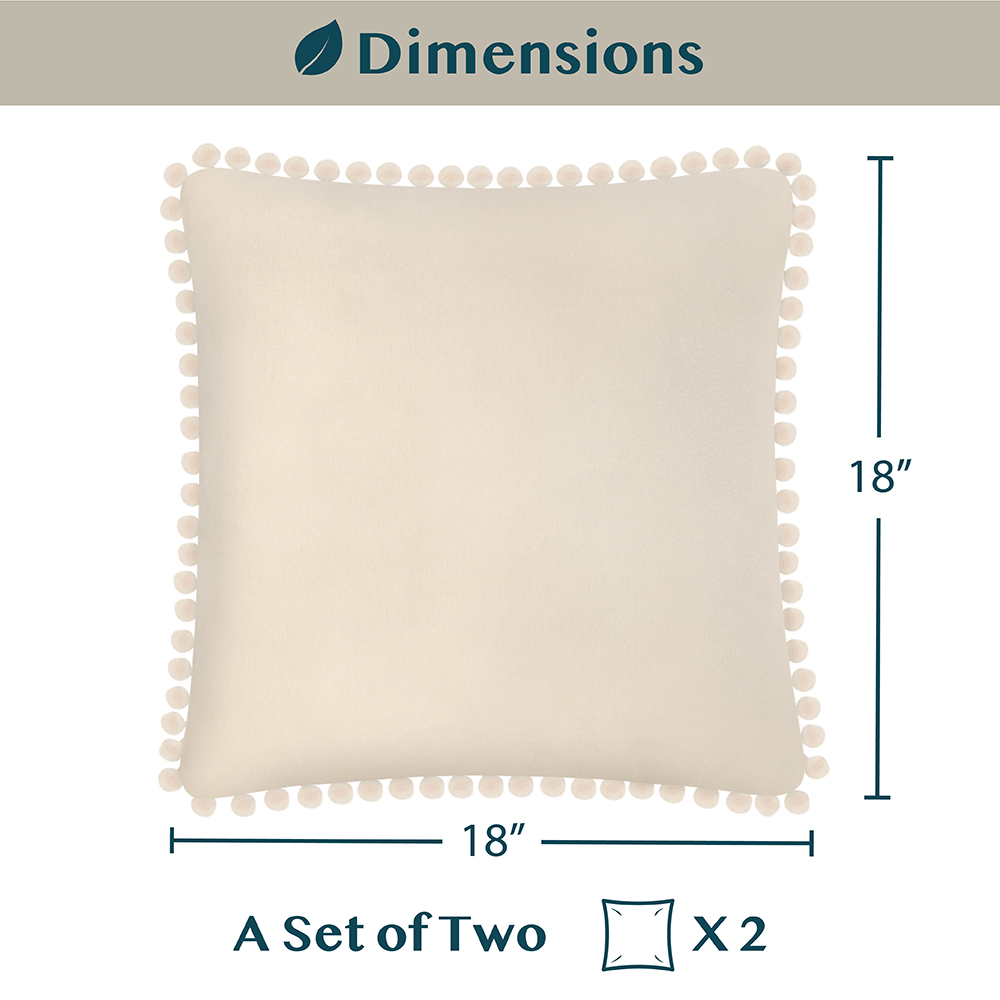 Juego de 2 fundas de almohada de terciopelo suave decoración de sofá - Imagen 40 de 122