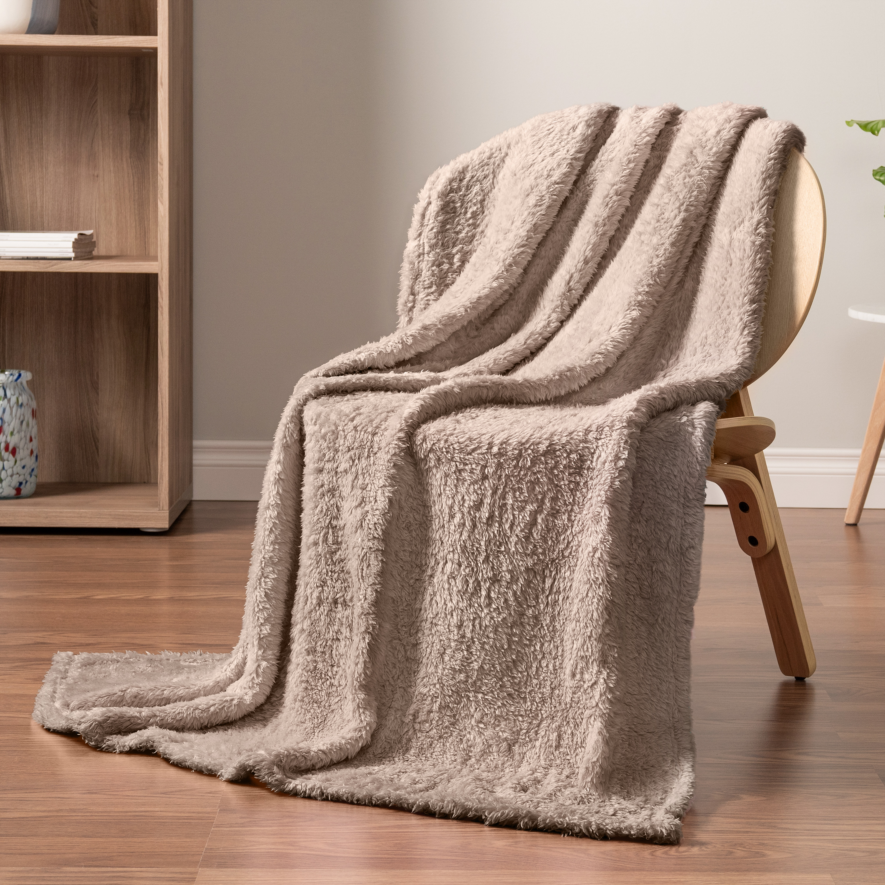 Super Soft Blanket Lightweight Sherpa Fleece Warm Fluffy Throws Couch Sofa Bed - Picture 137 of 169
