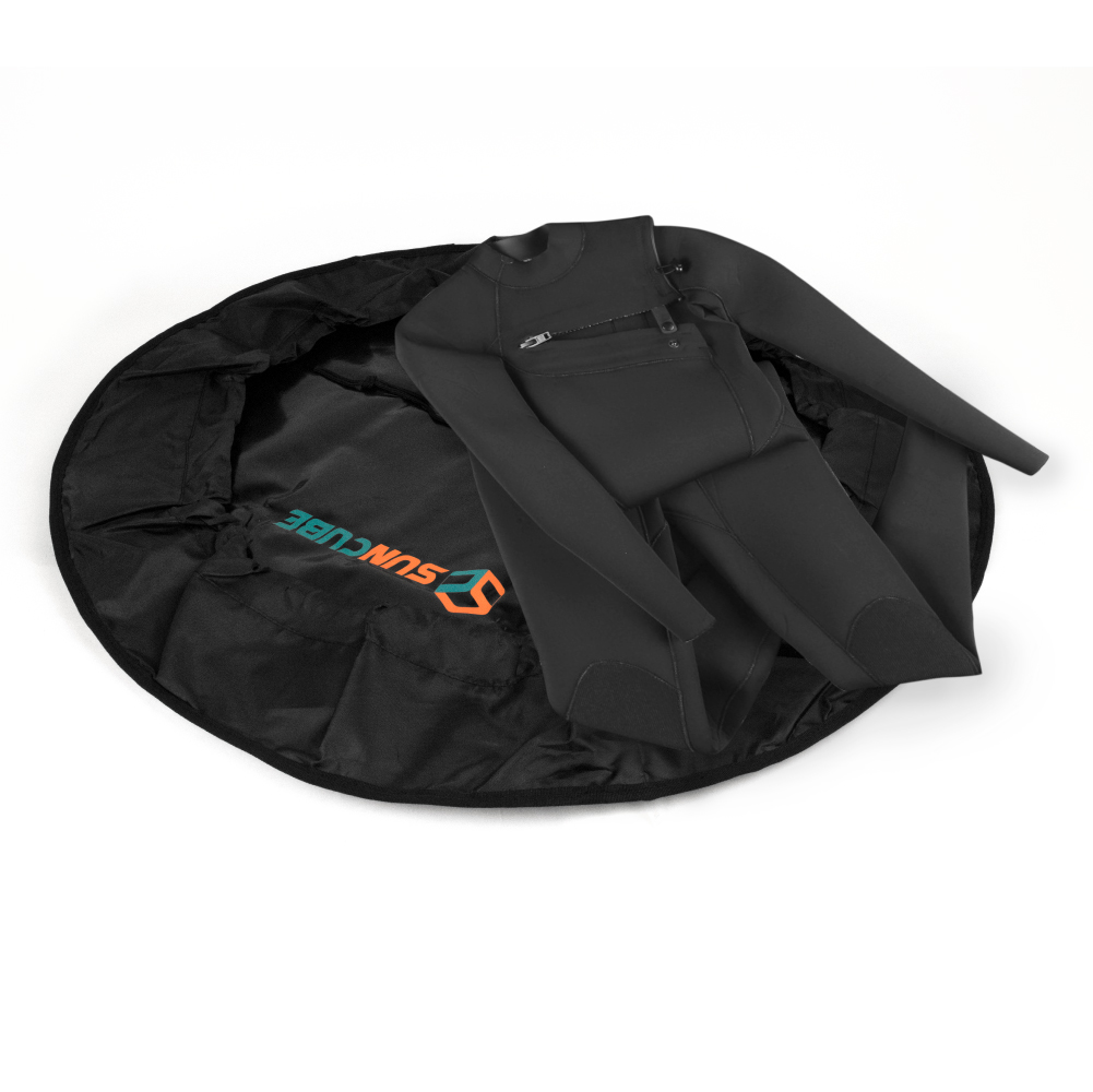 Surf Poncho Neoprenanzug Wickel Morgenmantel Handtuch Kapuze Tasche für Herren Damen Strand Surfer - Bild 13 von 48