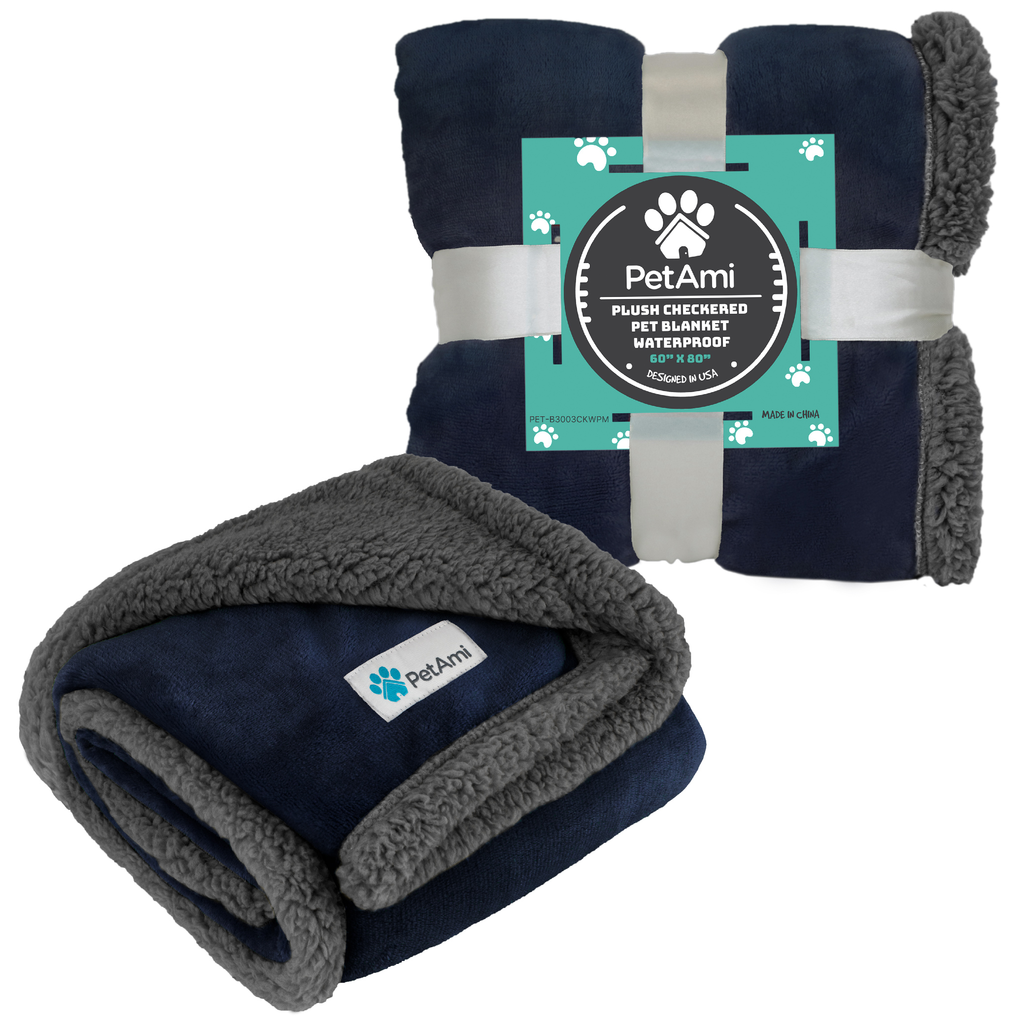 WASSERDICHTE Hundedecke für Haustierbett Couch Möbel Welpe Katze Sherpa Fleece weich - Bild 79 von 146