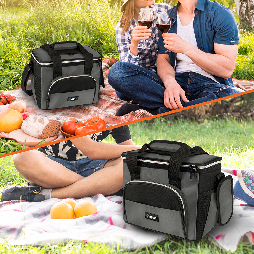 Opux Insulated Lunch Box Men Women, Large Soft Cooler Bag Work