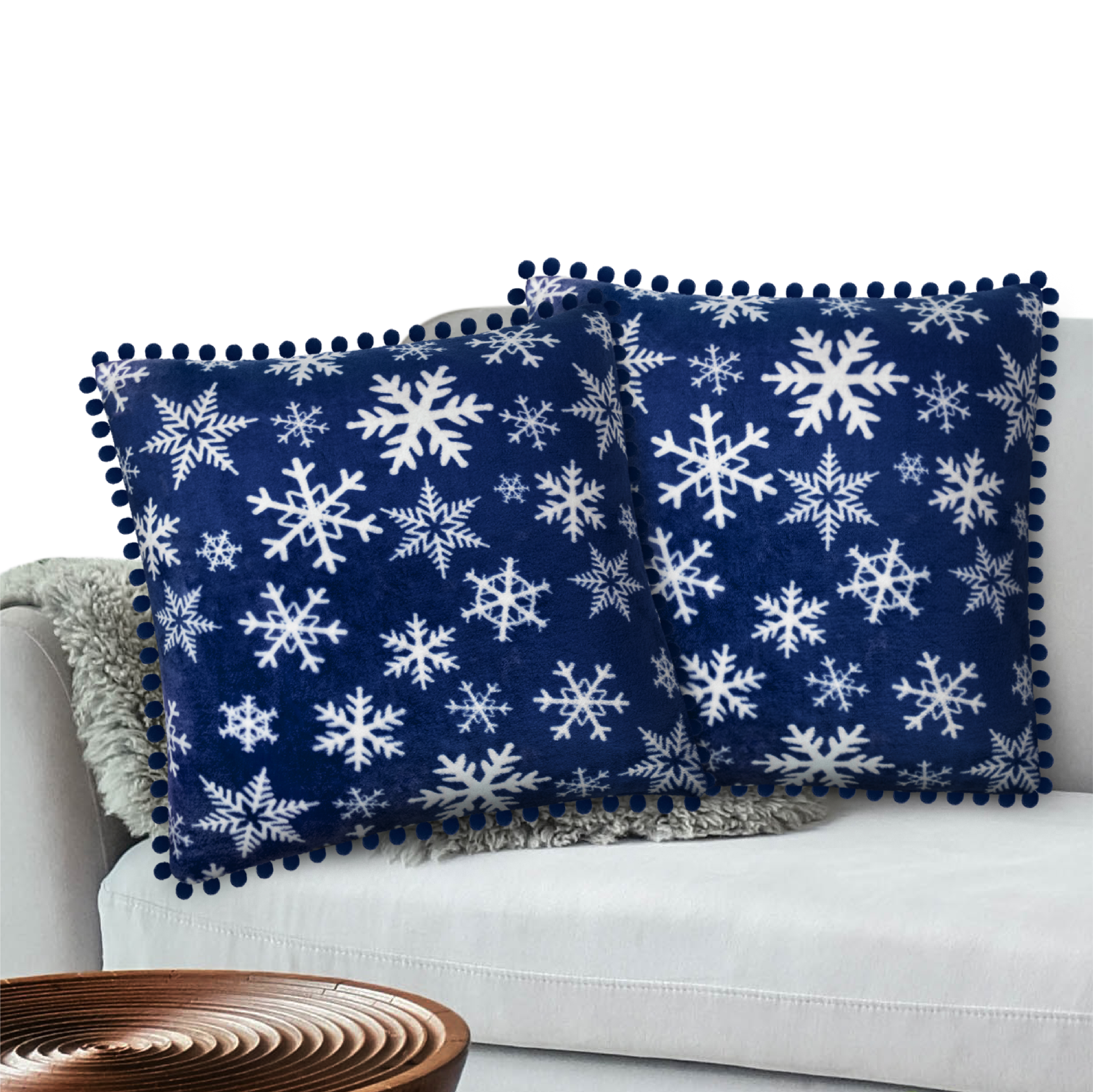 Juego de 2 fundas de almohada de terciopelo suave decoración de sofá - Imagen 99 de 122