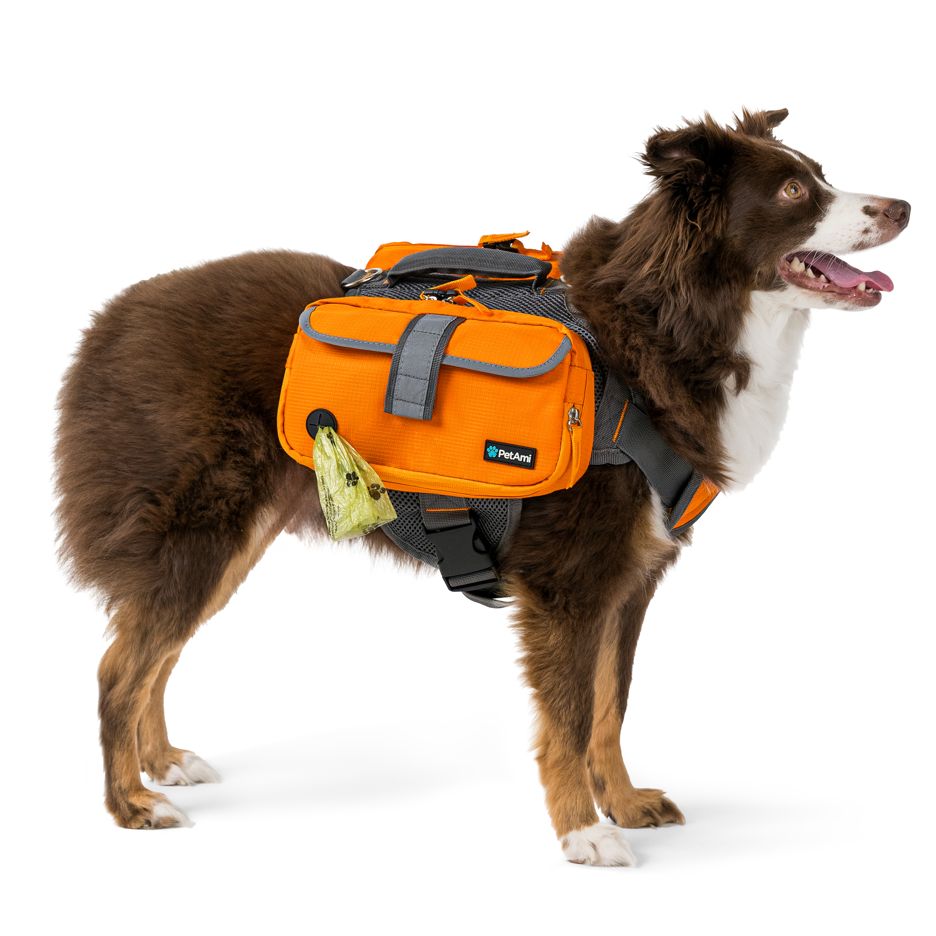 Dog Harness Backpack for Medium Large Dogs Hiking Pet Backpack Saddle Bag Pack Dog Harness Backpack for Medium Large Dogs Hiking Pet Backpack Saddle Bag Pack