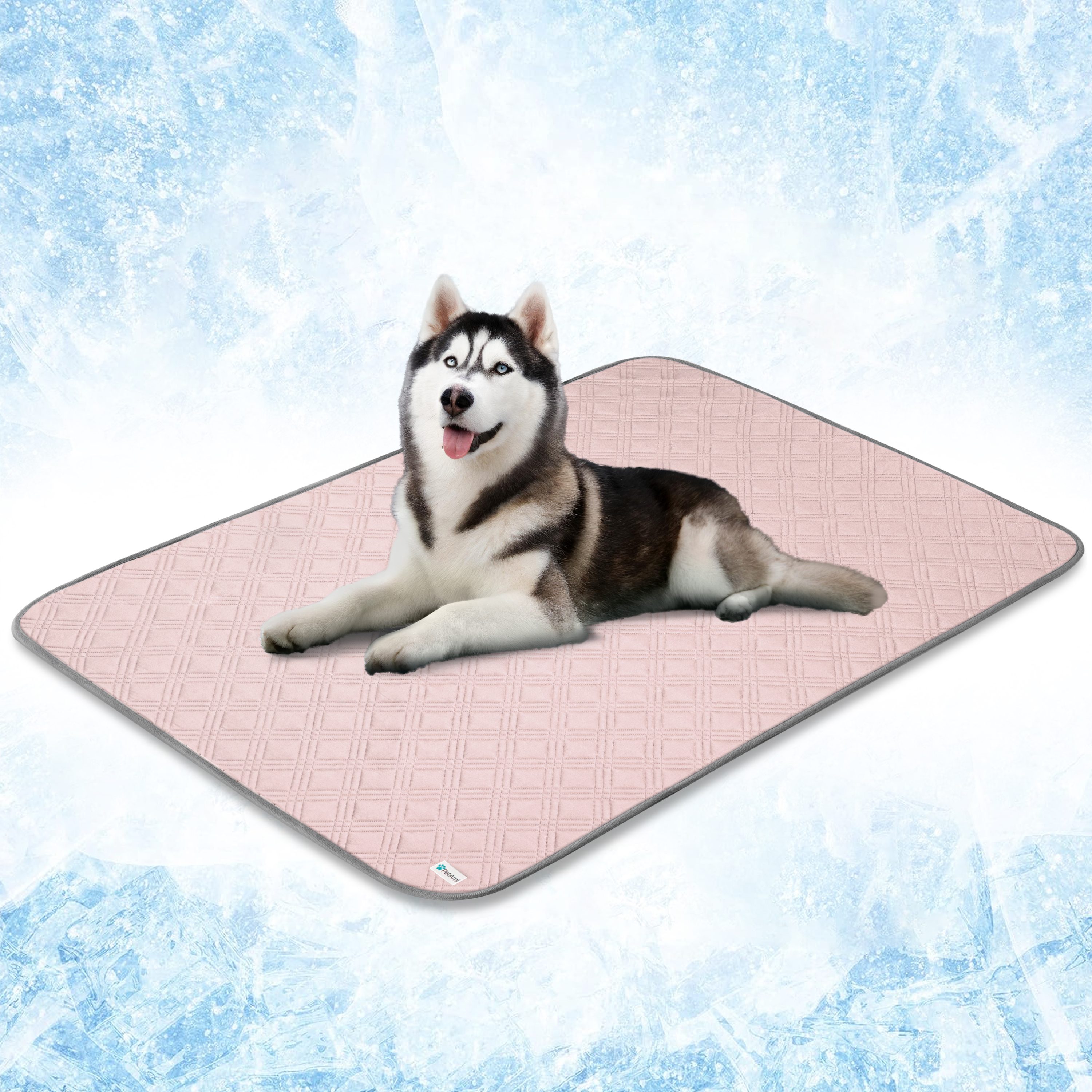 Dog WATERPROOF Cooling Blanket Mat Cool Nylon Pet Pad Cat Puppy Summer Sleeping