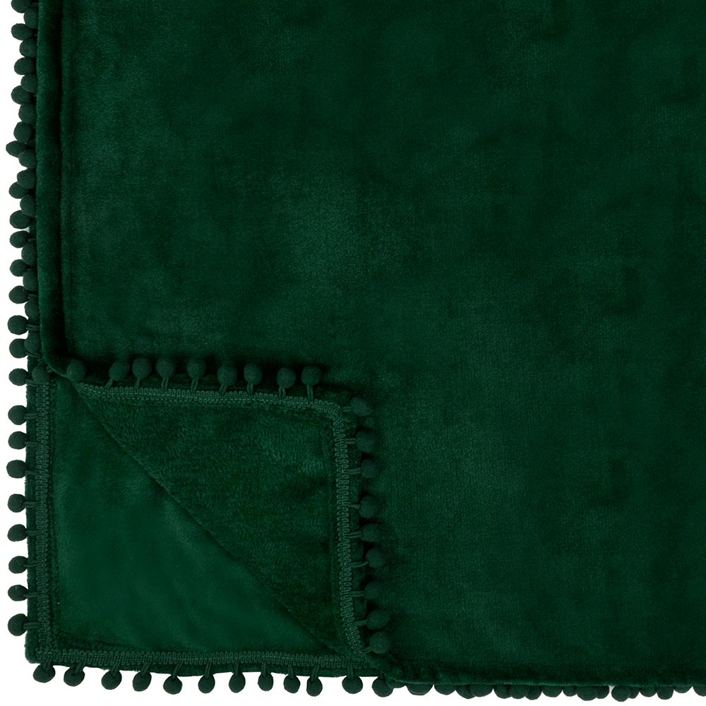thumbnail 57 - Plaid Buffalo Checker Pom Pom Fringe Throw Blanket Soft Fleece for Sofa Couch