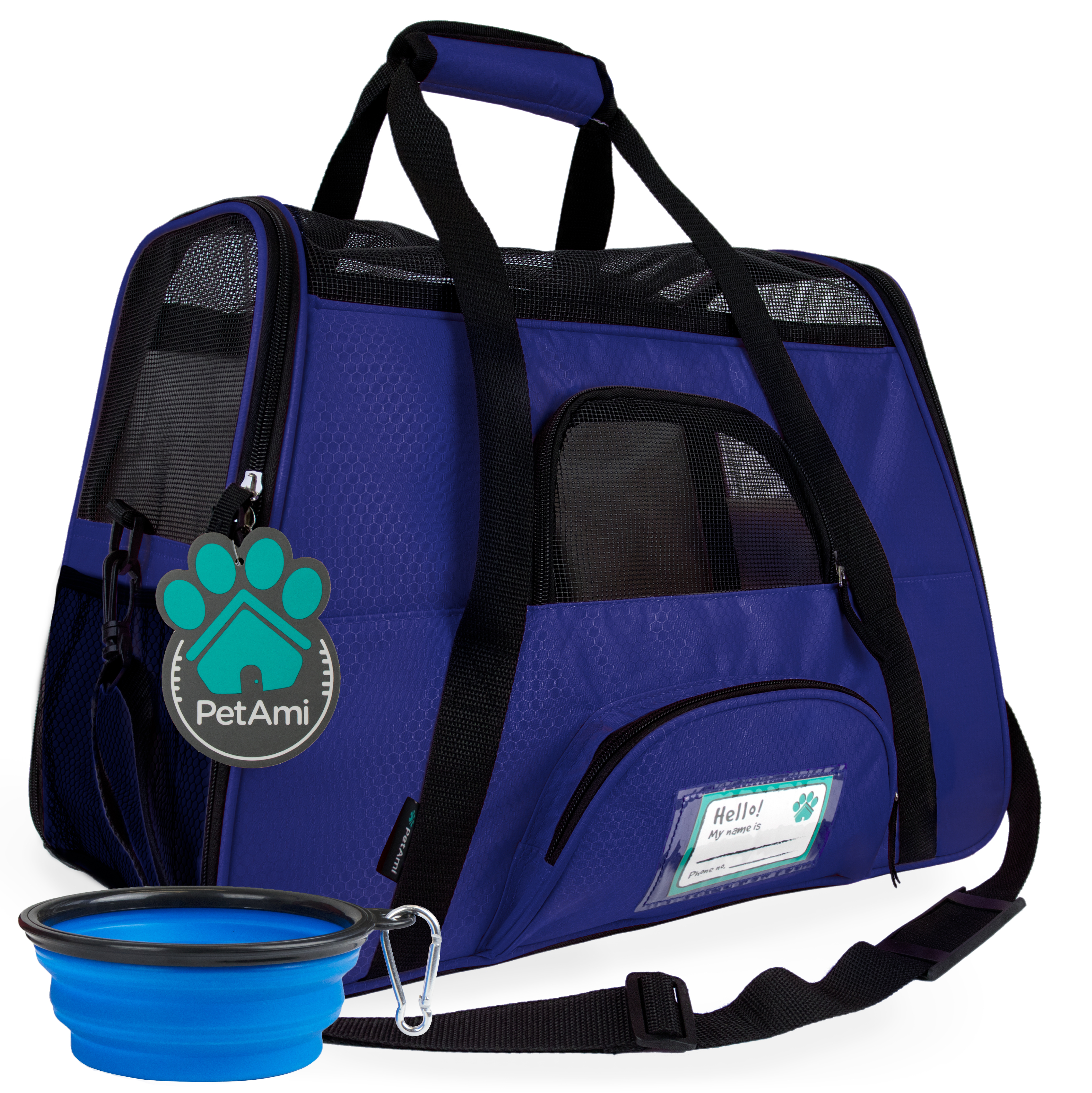 Pet Dog Cat Carrier Bag Soft Sided Comfort Travel Tote Case Airline Approved US - Picture 158 of 165