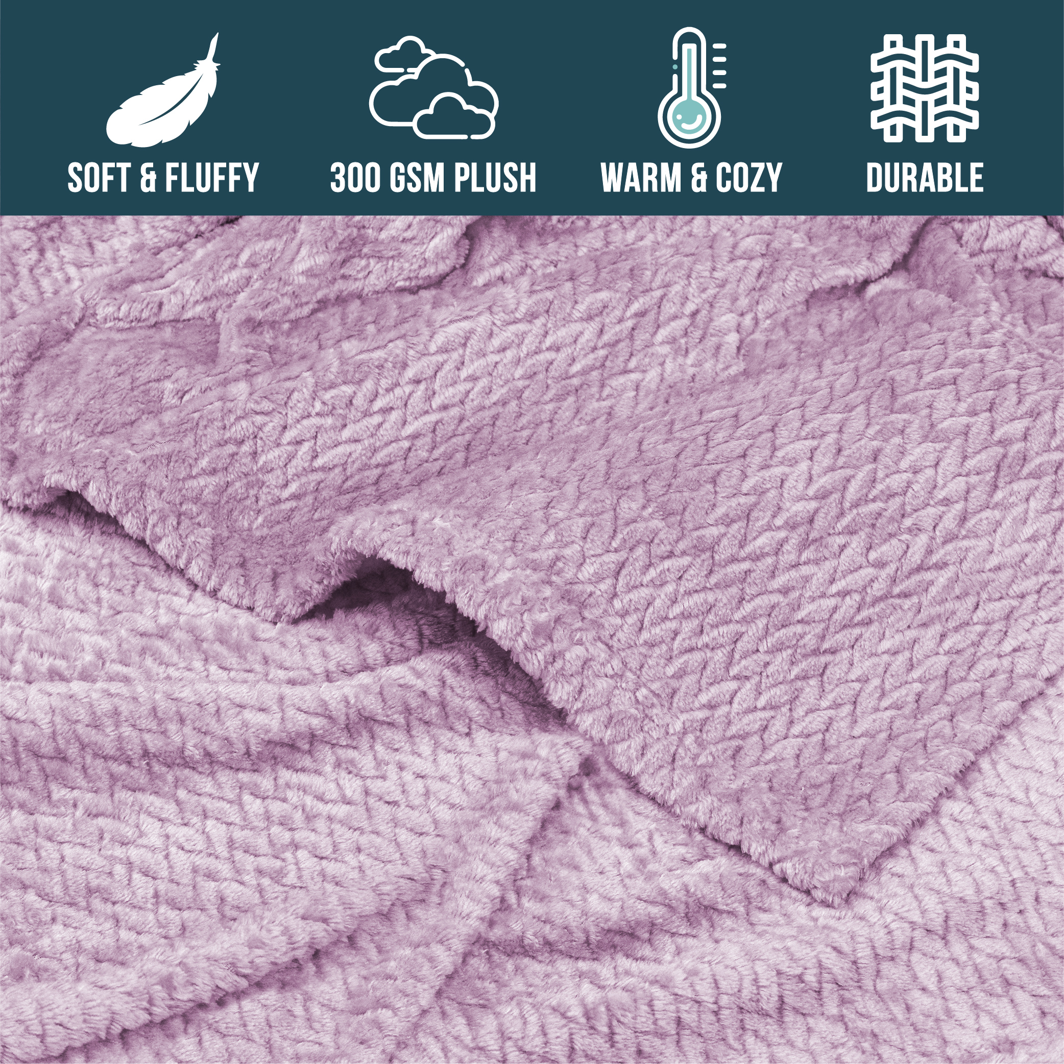 Super Soft Fleece Throw Blanket for Couch Sofa Bed Chair Lightweight Microfiber - Picture 41 of 139