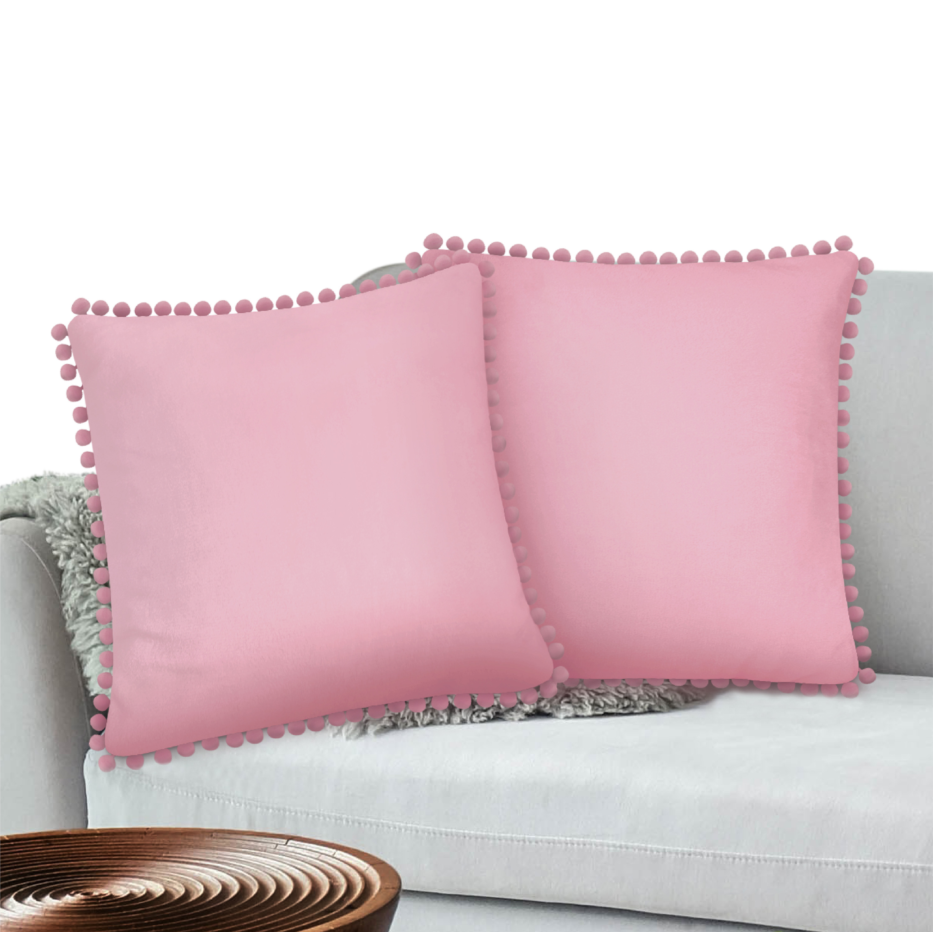 Juego de 2 fundas de almohada de terciopelo suave decoración de sofá - Imagen 47 de 122