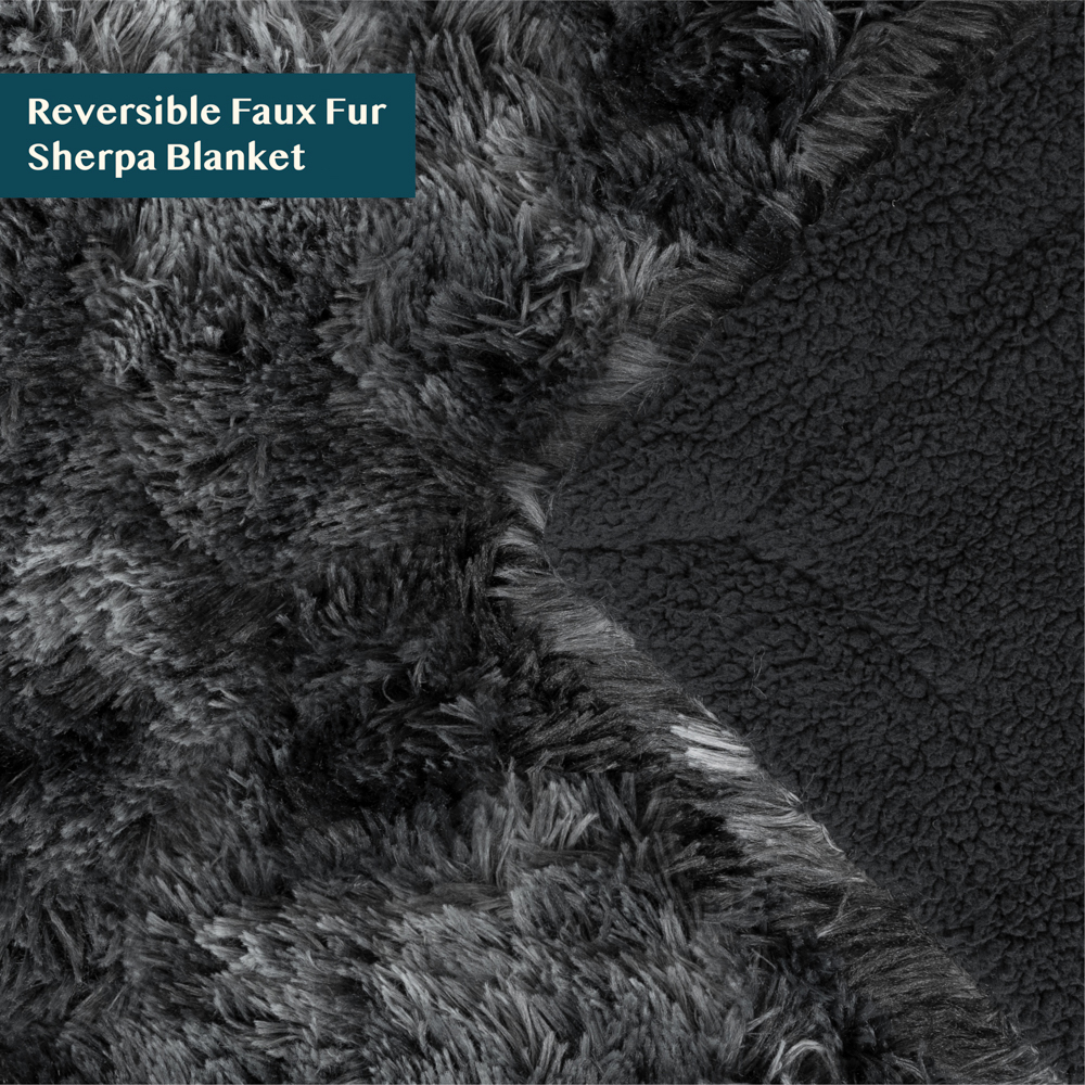 Luxurious Faux Fur Blanket Soft Warm Fluffy Sherpa Sofa Throw Shaggy Soft Plush - Picture 47 of 100