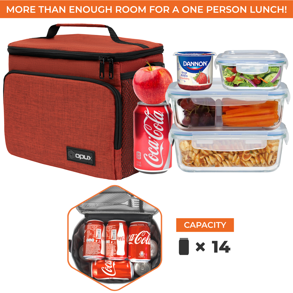 Insulated Lunch Bag Adult Lunch Box for Work School Men Women Kids Leakproof - Picture 33 of 35