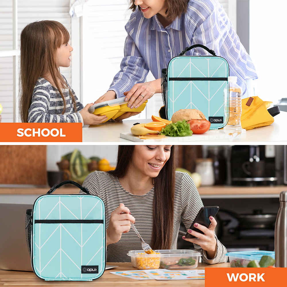 Insulated Lunch Bag Adult Lunch Box for Work School Men Women Kids Leakproof
