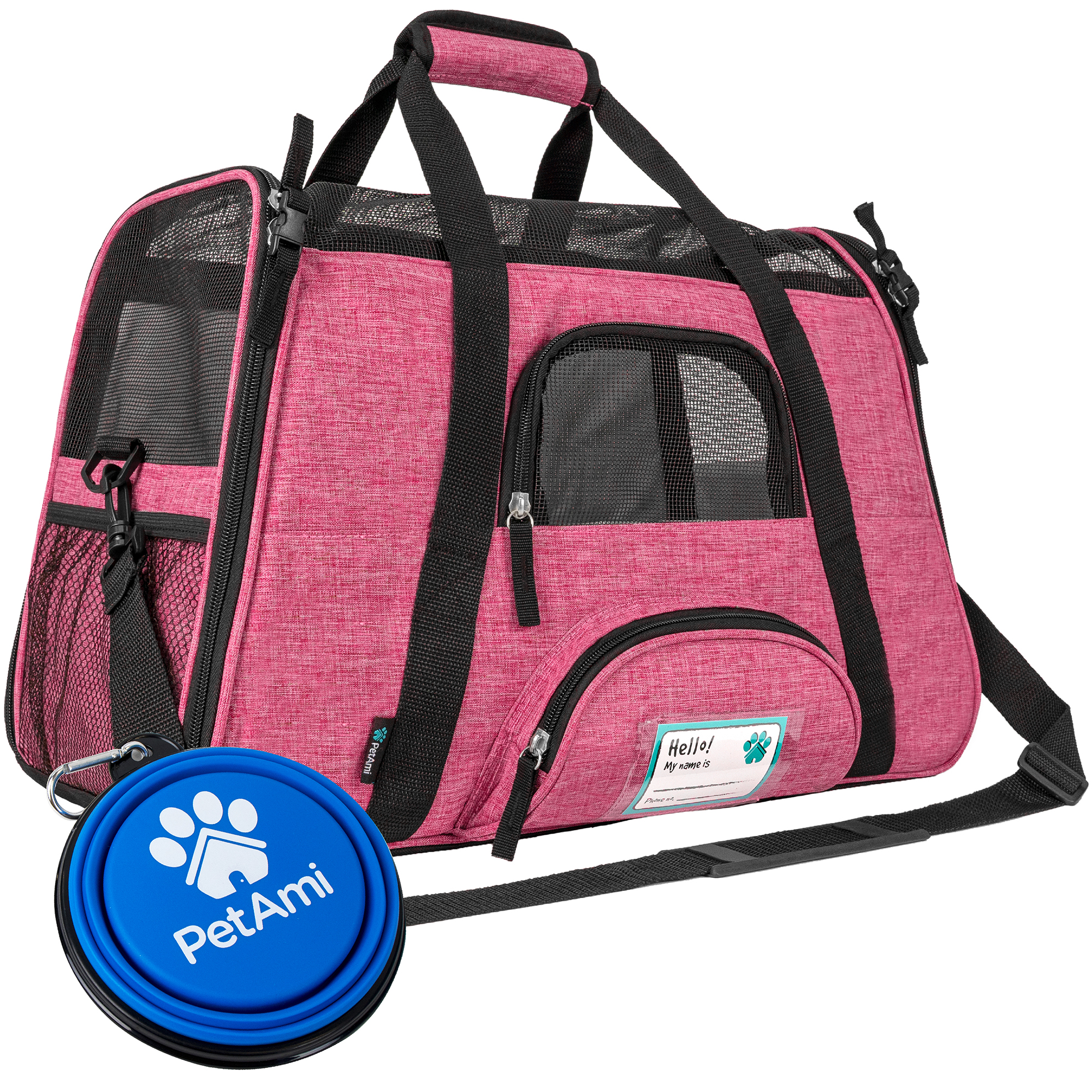Pet Dog Cat Carrier Bag Soft Sided Comfort Travel Tote Case Airline Approved US - Picture 62 of 165