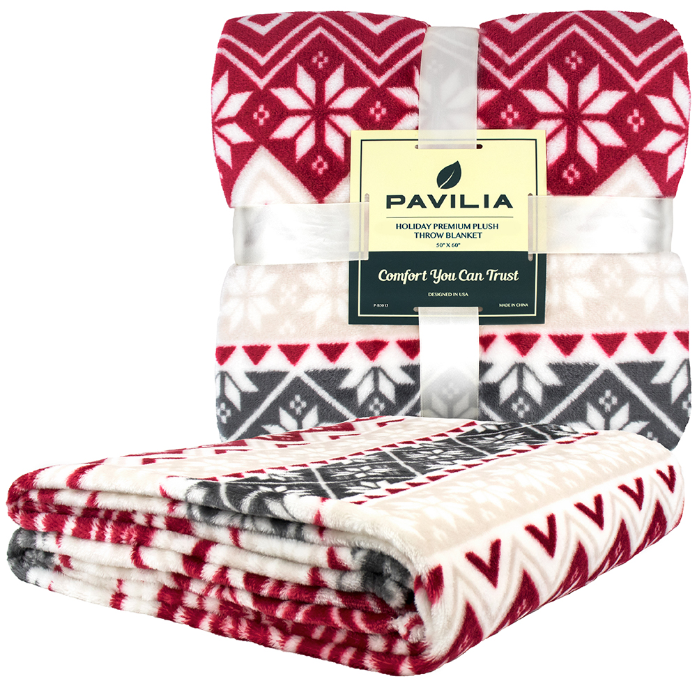 Throw Blanket for Sofa Couch Bed Lightweight Microfiber Polyester Waffle Pattern - Picture 48 of 190