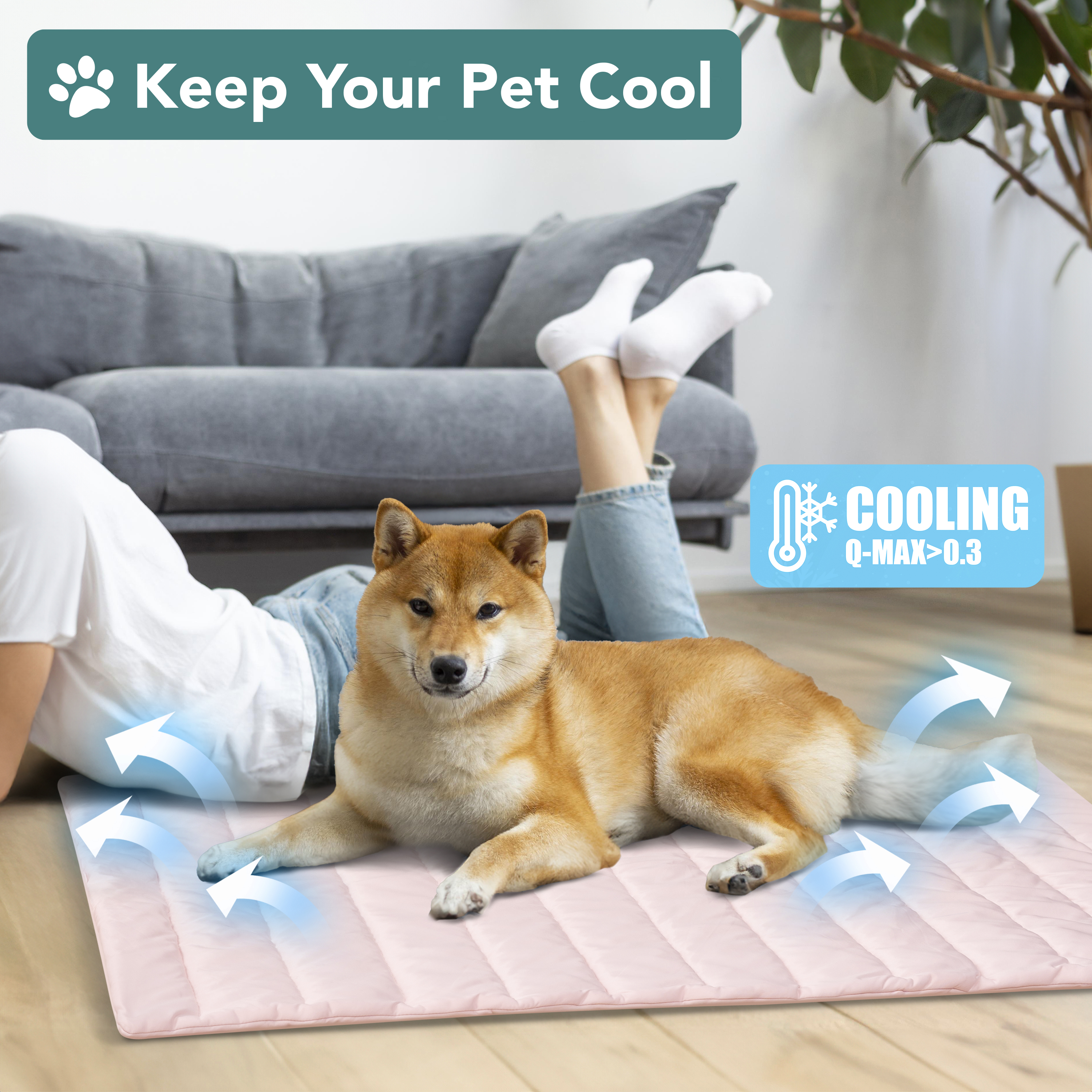 Haustier Kühlmatte Cool Pad Bequemes Kissen Bett Decke für Hund Katze Welpe - Bild 27 von 49