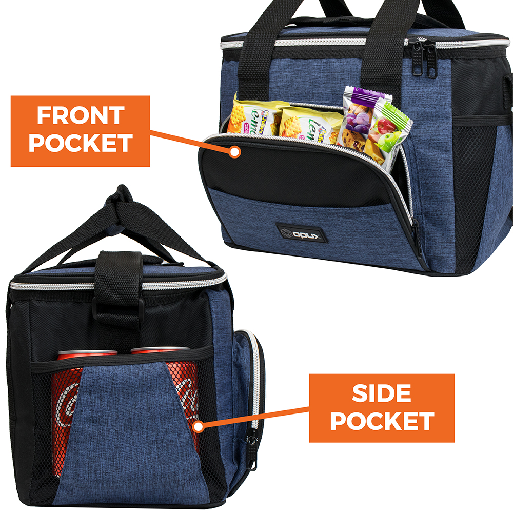 Insulated Lunch Bag for Men Women Large Leakproof Lunch Tote Cooler Work Picnic - Picture 37 of 47