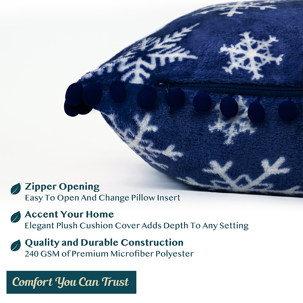 Juego de 2 fundas de almohada de terciopelo suave decoración de sofá - Imagen 101 de 122
