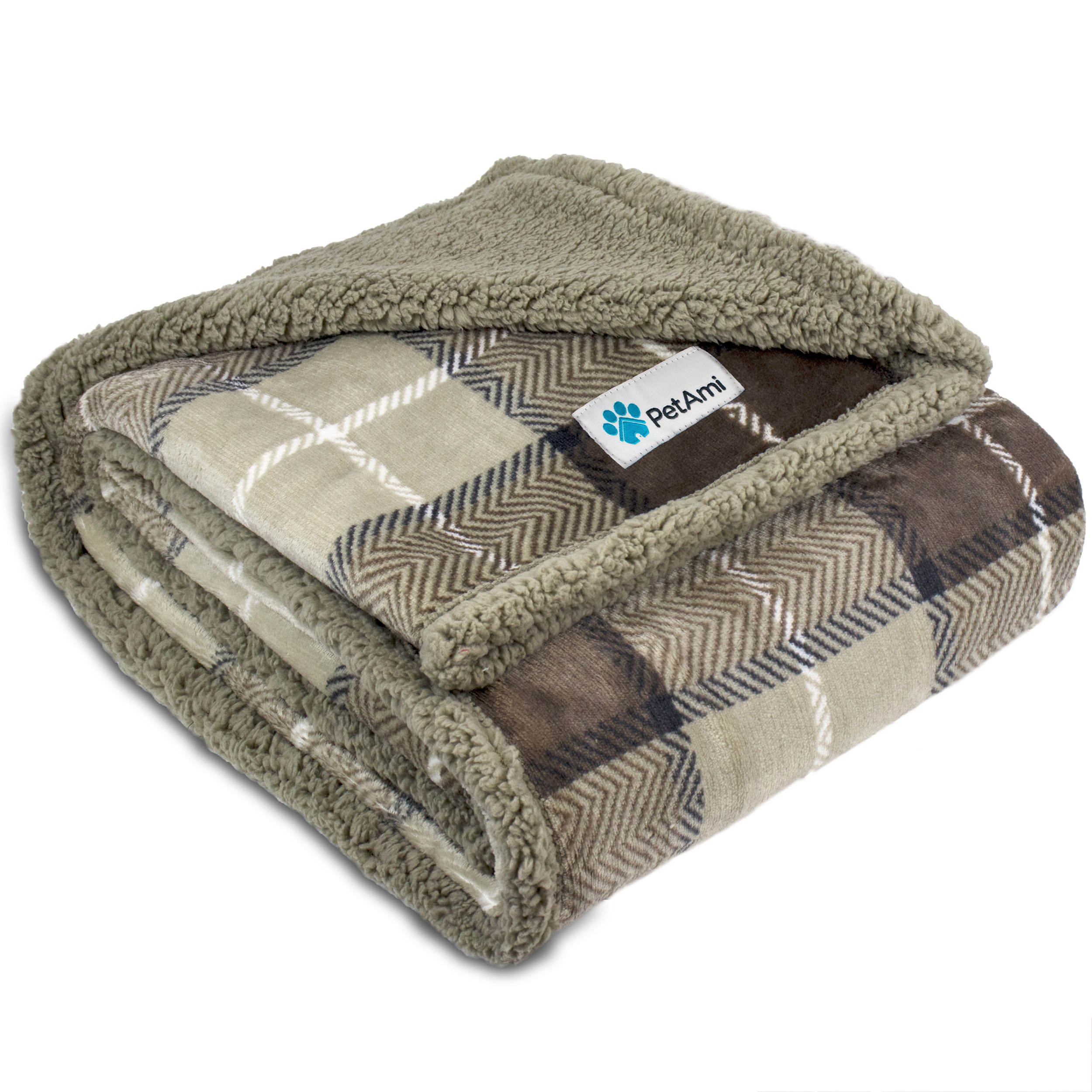 WASSERDICHTE Hundedecke für Haustierbett Couch Möbel Welpe Katze Sherpa Fleece weich - Bild 117 von 146
