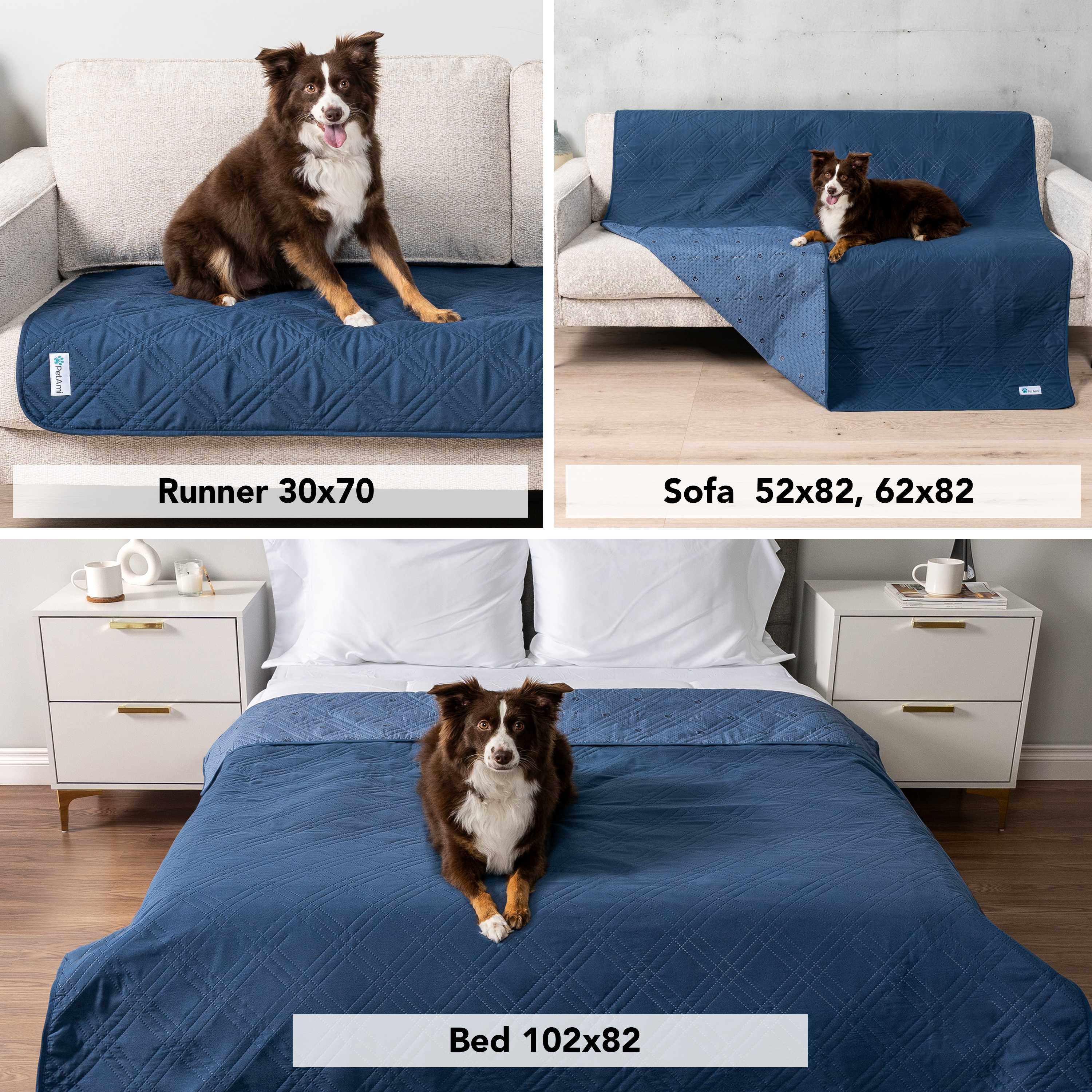 WATERPROOF Couch Cover for Dog Pet Furniture Cover for Sofa Bed Dog Blanket - Produktbild 3