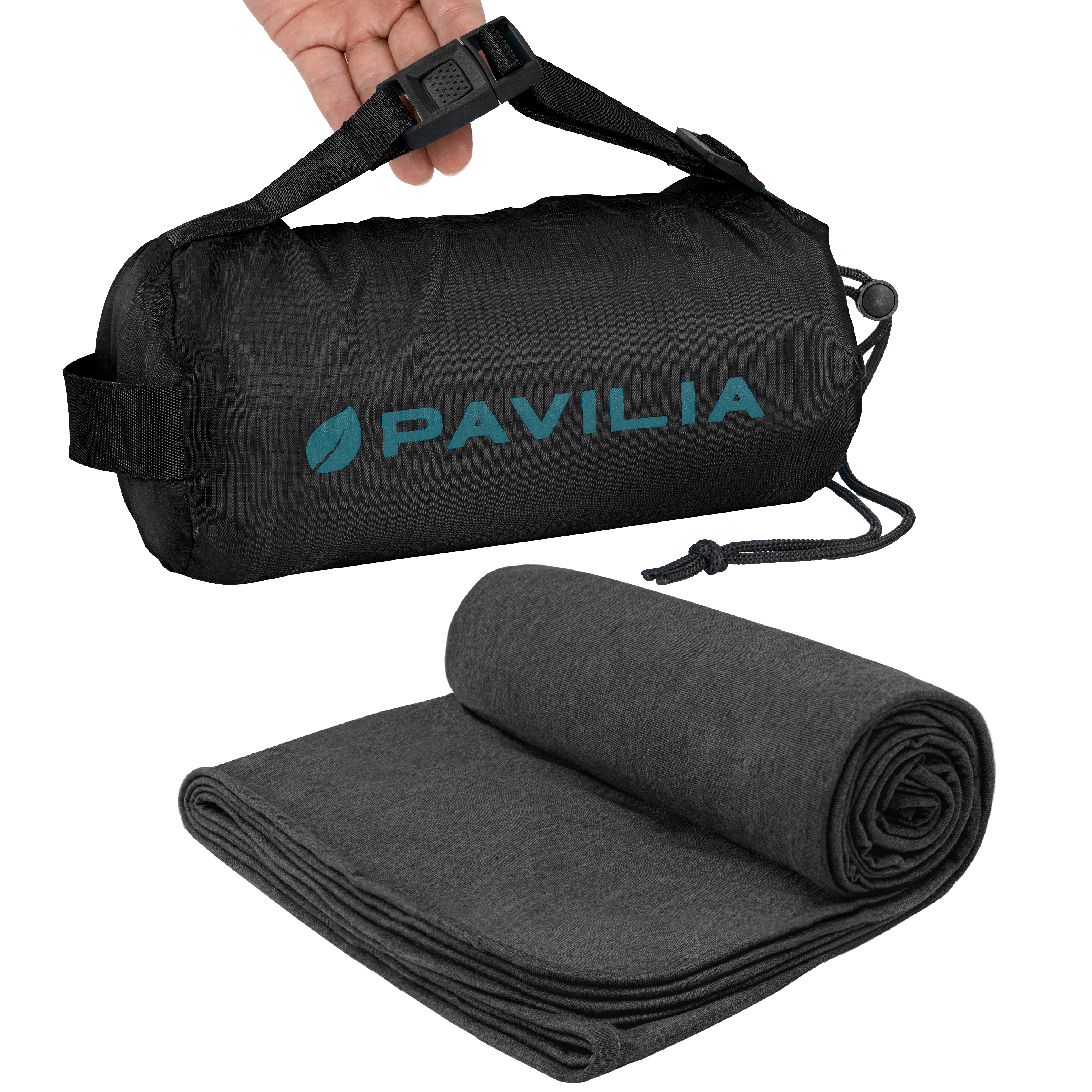 Travel Blanket Pillow Set Soft Lightweight Blanket For Airplane Travel Essential