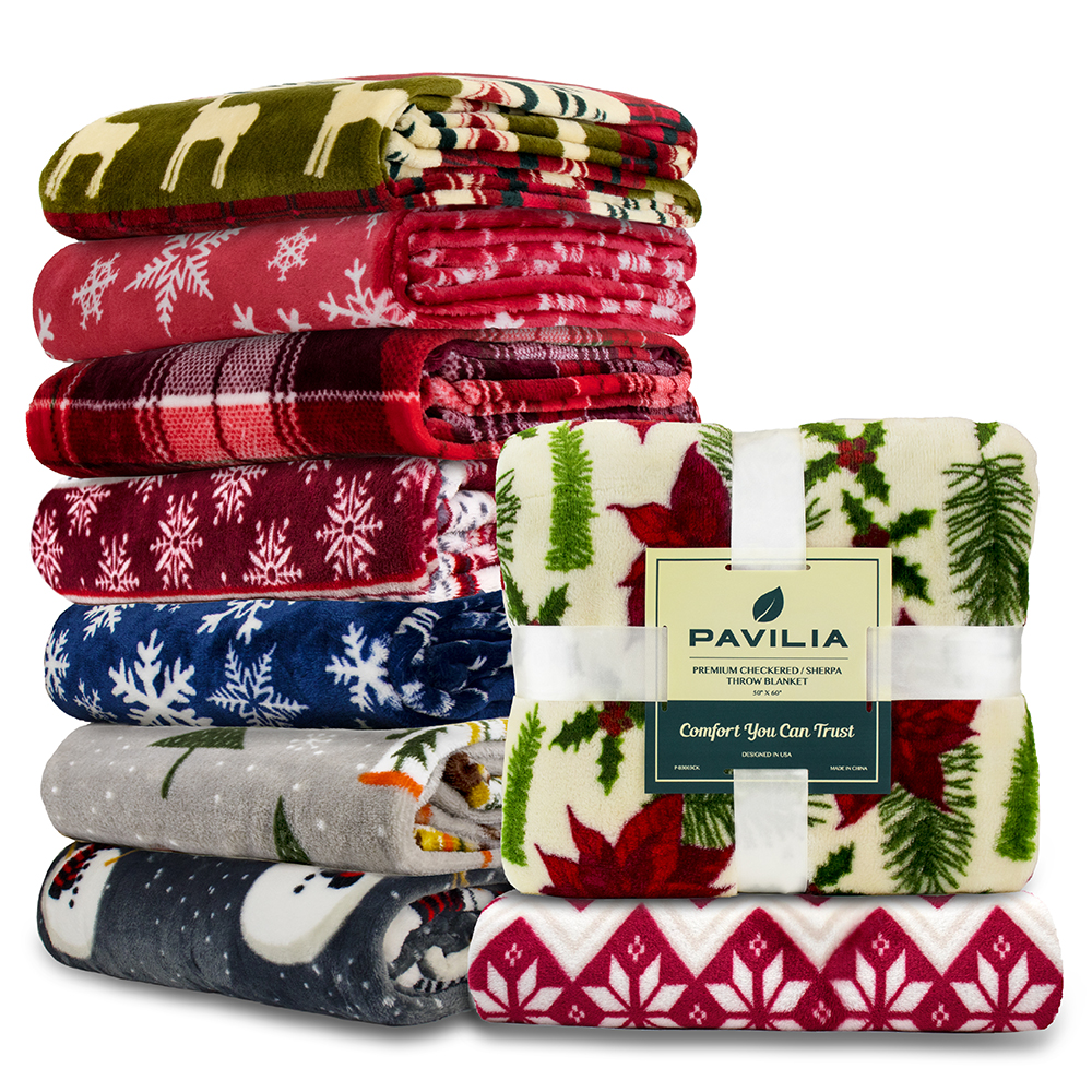 Throw Blanket for Sofa Couch Bed Lightweight Microfiber Polyester Waffle Pattern - Picture 45 of 190