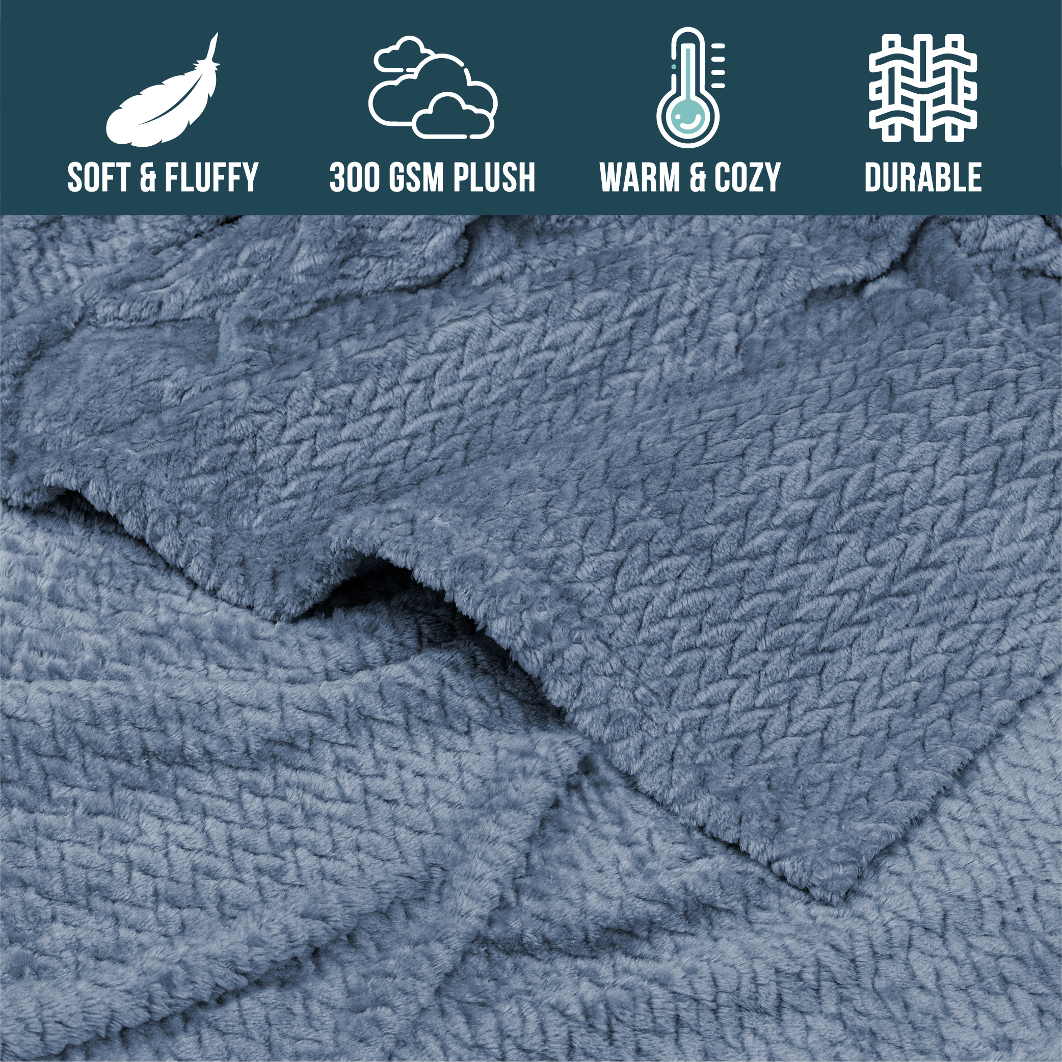 Super Soft Fleece Throw Blanket for Couch Sofa Bed Chair Lightweight Microfiber - Picture 113 of 139