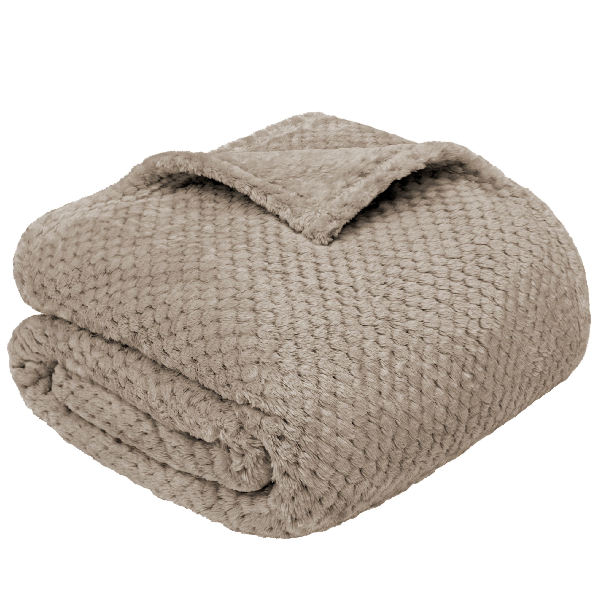 Throw Blanket for Sofa Couch Bed Lightweight Microfiber Polyester Waffle Pattern - Picture 163 of 190
