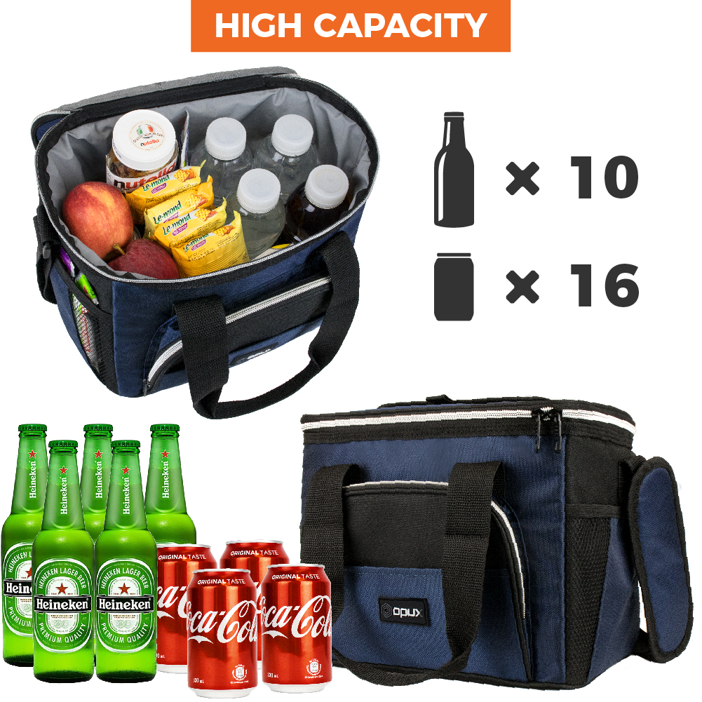 Insulated Lunch Bag for Men Women Large Leakproof Lunch Tote Cooler Work Picnic - Picture 42 of 47