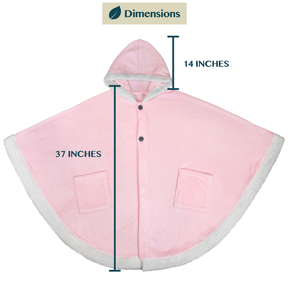 Manta portátil con capucha Angel Wrap para mujer acogedora poncho envolvente capucha tiro para adulto - Imagen 118 de 184