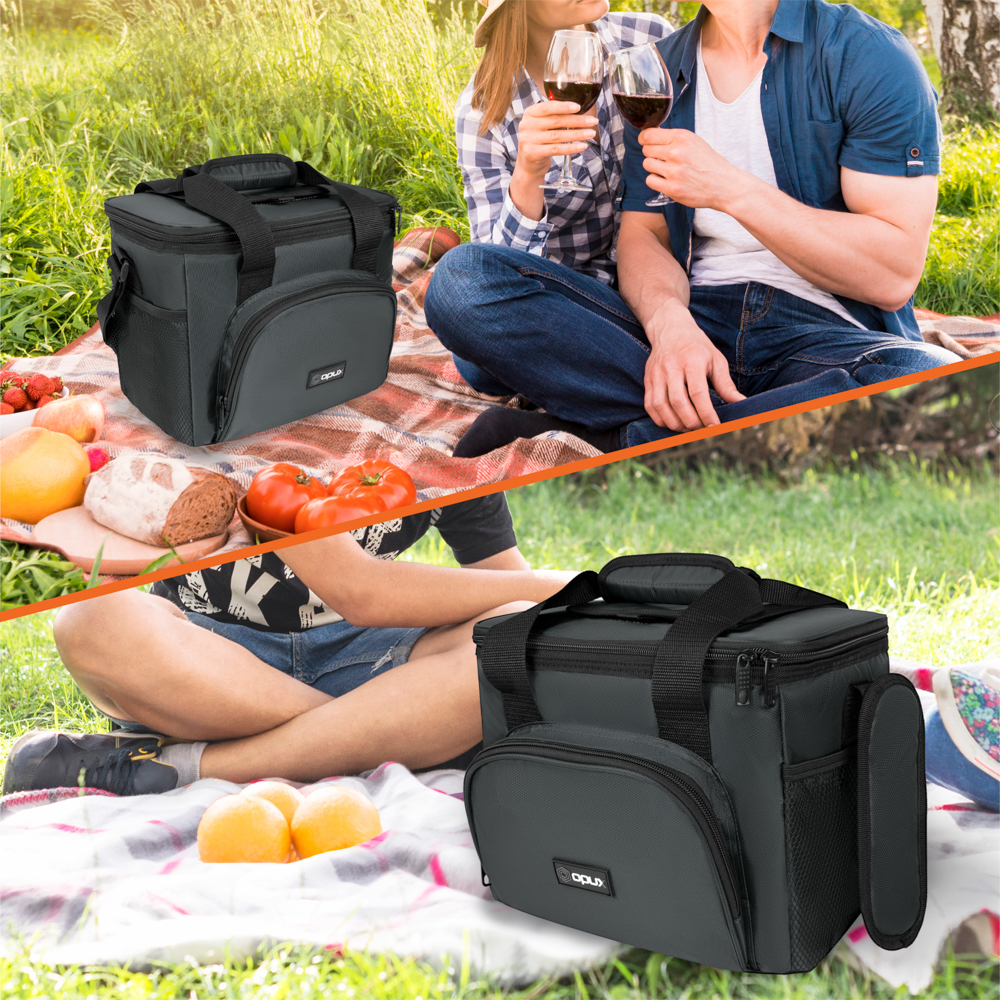 Large Insulated Lunch Bag Mini Cooler for Adults For Travel Women Men Leakproof - Picture 31 of 63