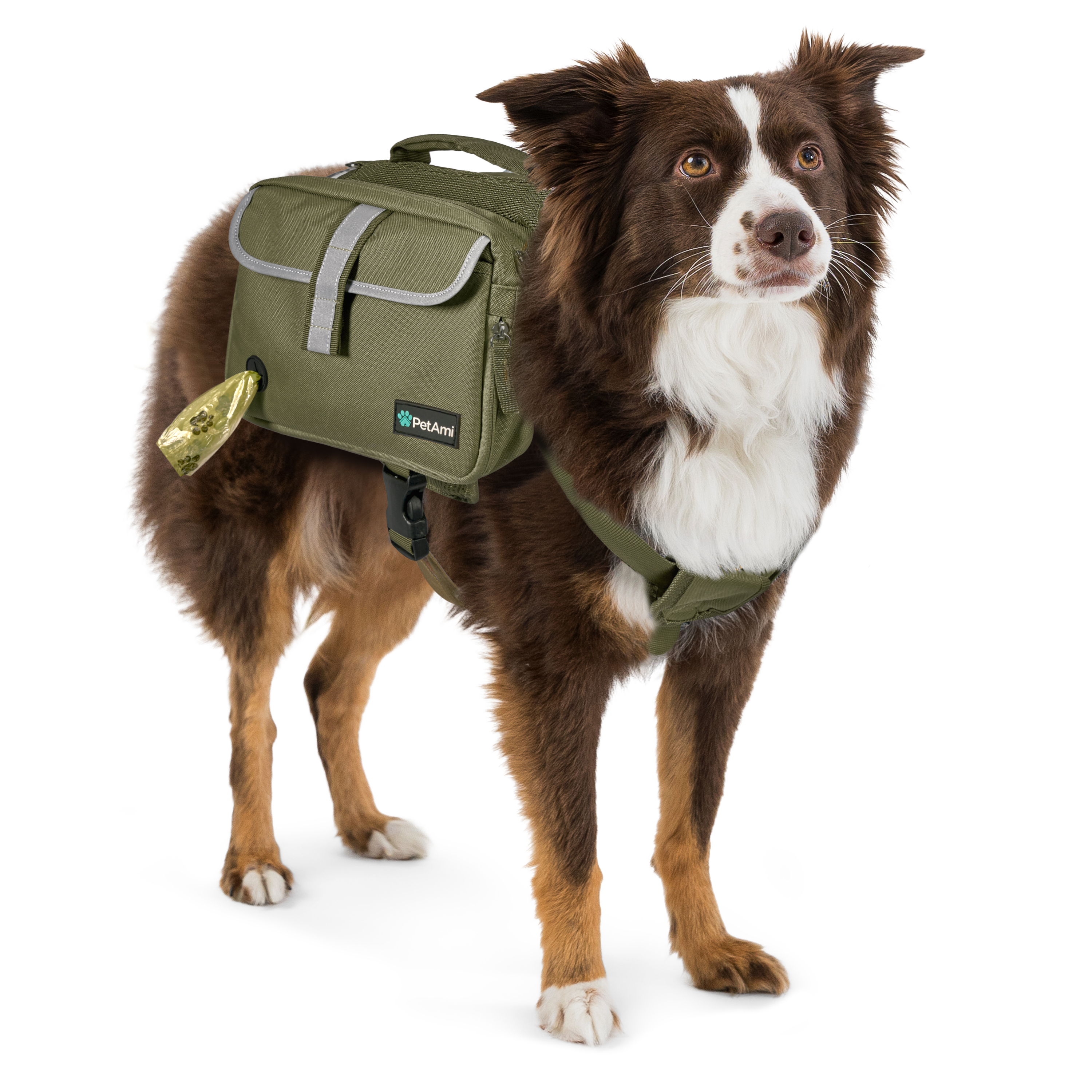 Dog Harness Backpack for Medium Large Dogs Hiking Pet Backpack Saddle Bag Pack Dog Harness Backpack for Medium Large Dogs Hiking Pet Backpack Saddle Bag Pack
