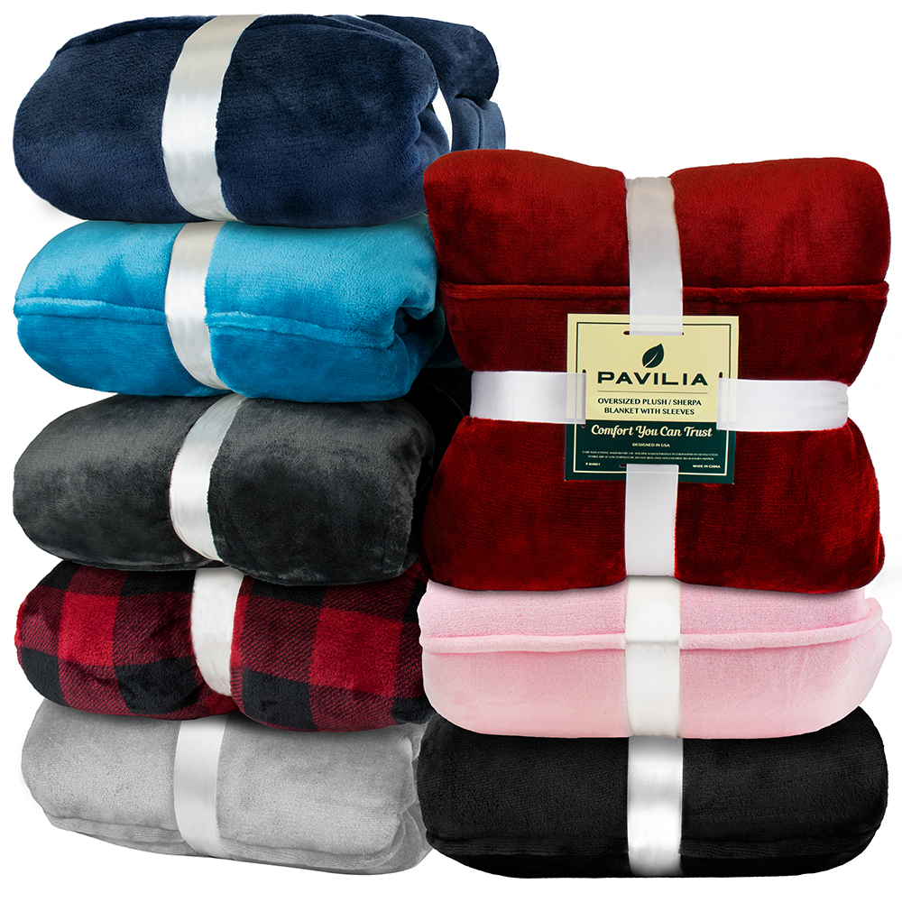 CÓMODA SUDADERA CON CAPUCHA Manta portátil con mangas con capucha bolsillo grande sherpa - Imagen 44 de 82