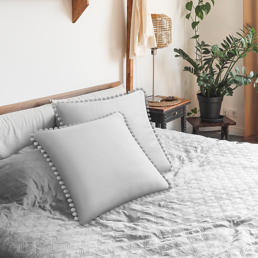 Juego de 2 fundas de almohada de terciopelo suave decoración de sofá - Imagen 66 de 122